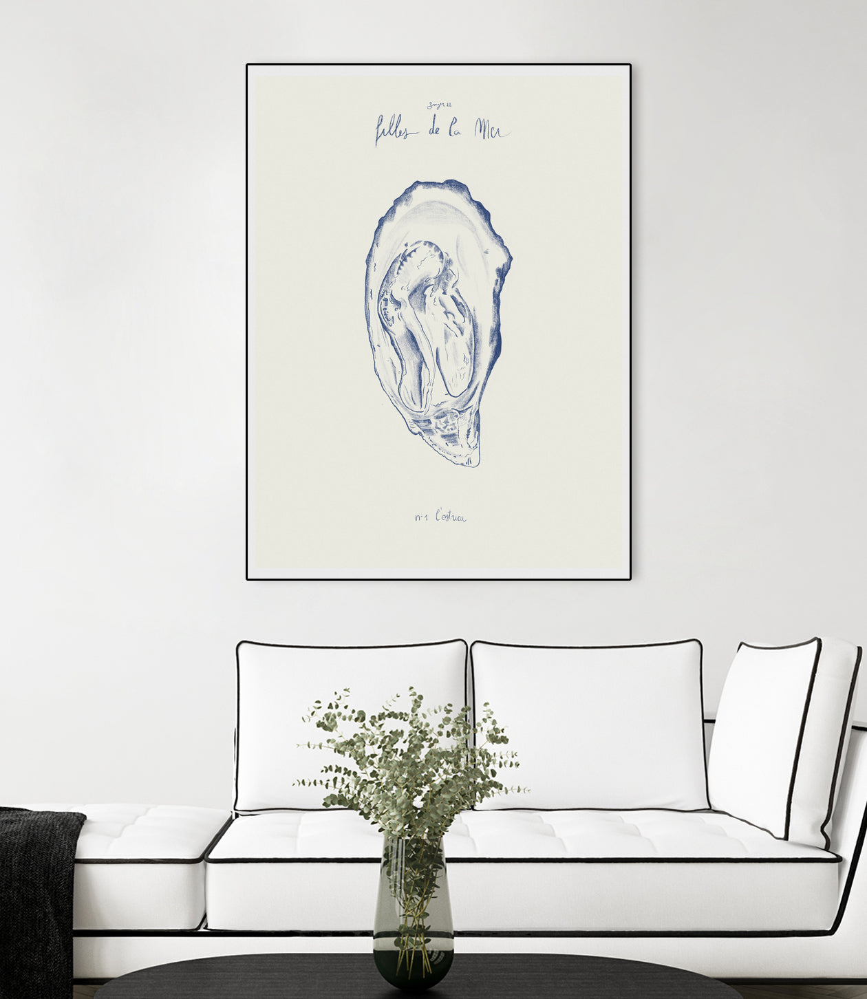 Filles de la mer n.1 - La€™ostrica by Giulia Mora on GIANT ART - illustration mora