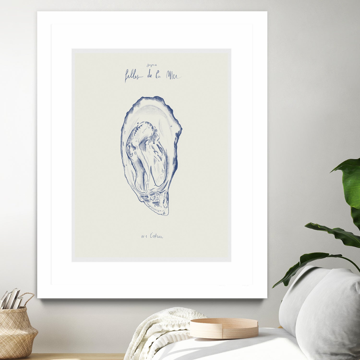 Filles de la mer n.1 - La€™ostrica by Giulia Mora on GIANT ART - illustration mora