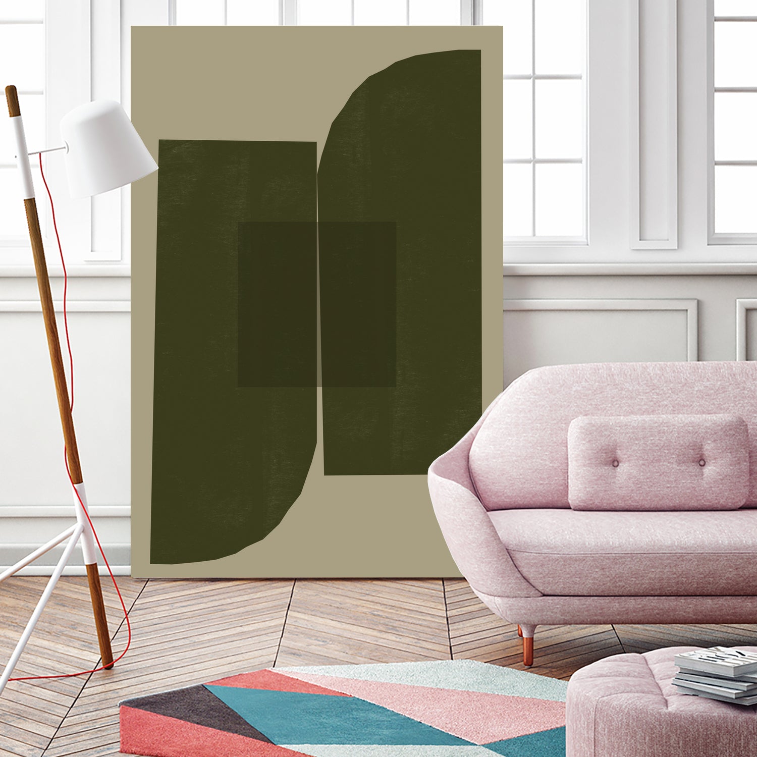 Green Composition _2 by THE MIUUS STUDIO on GIANT ART - abstract abstract abstract