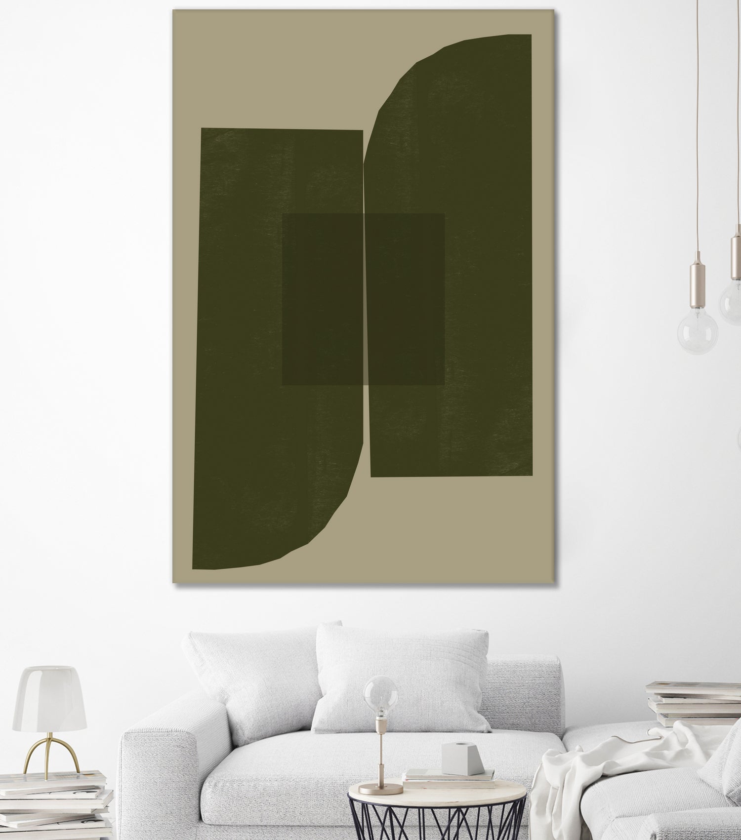 Green Composition _2 by THE MIUUS STUDIO on GIANT ART - abstract abstract abstract