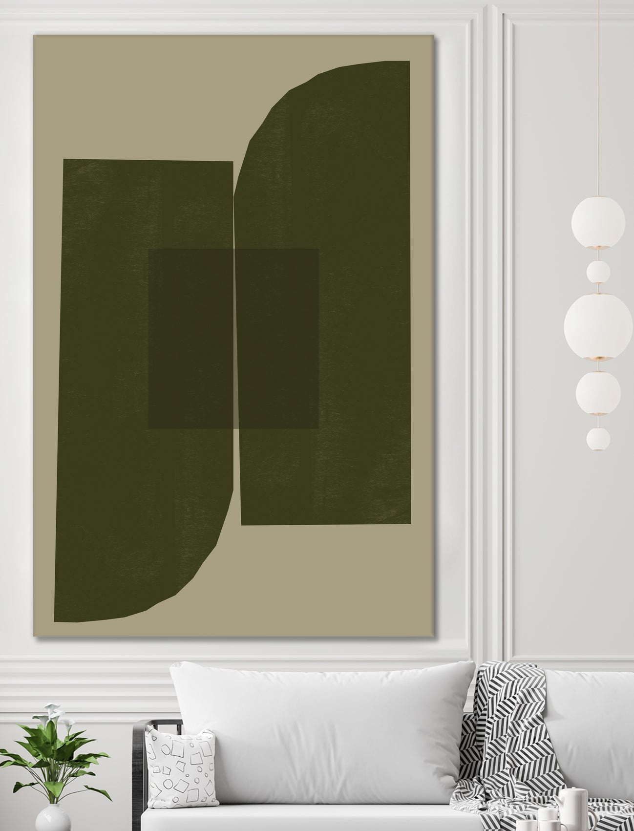 Green Composition _2 by THE MIUUS STUDIO on GIANT ART - abstract abstract abstract