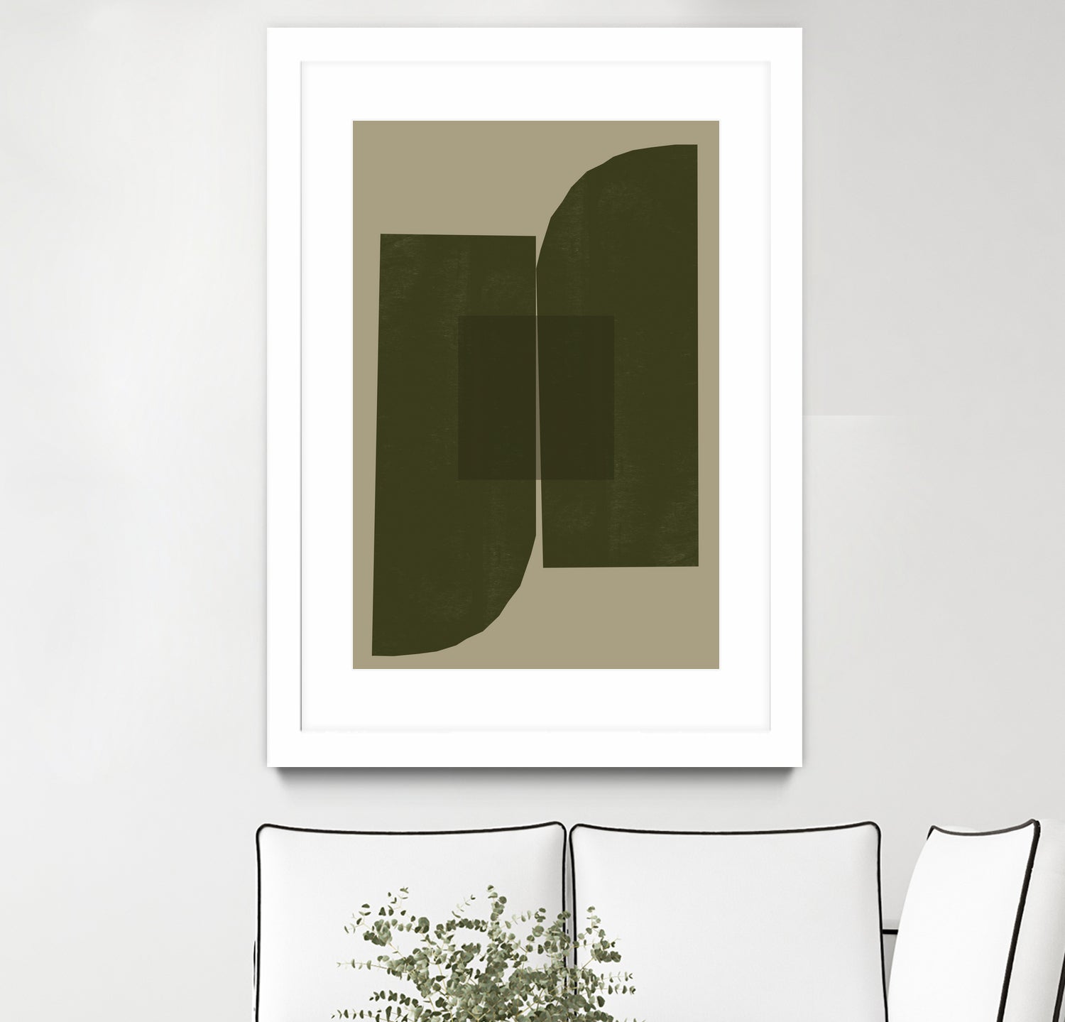 Green Composition _2 by THE MIUUS STUDIO on GIANT ART - abstract abstract abstract