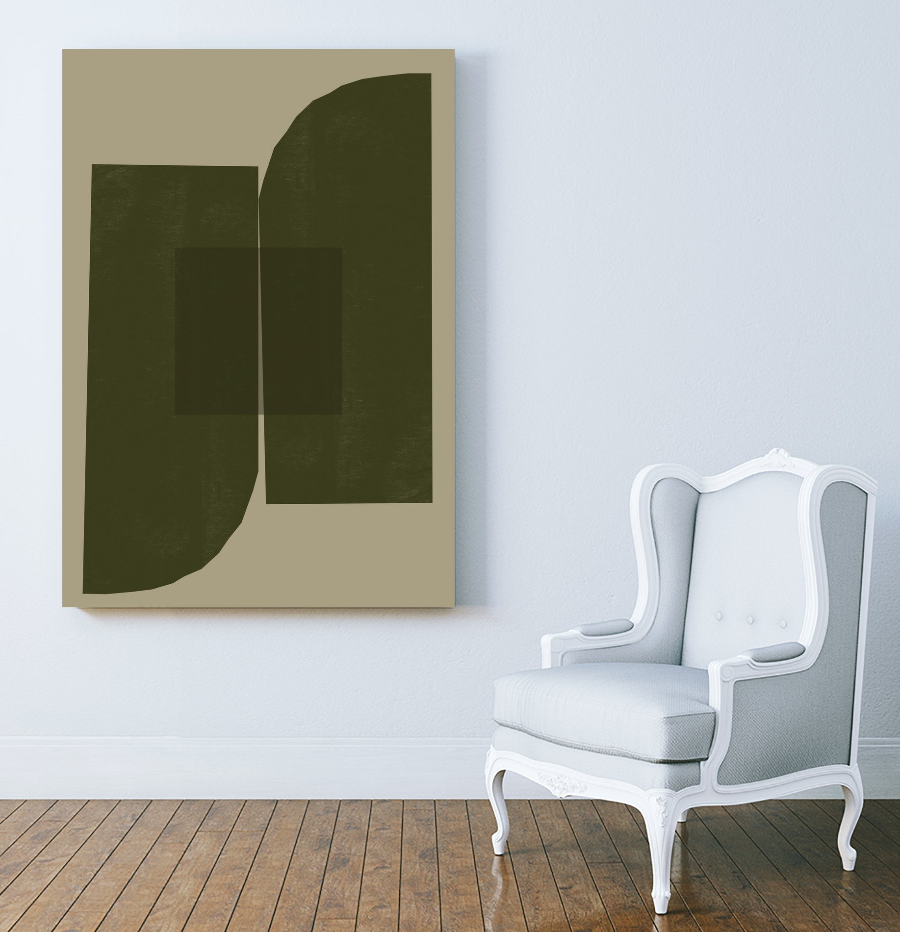 Green Composition _2 by THE MIUUS STUDIO on GIANT ART - abstract abstract abstract