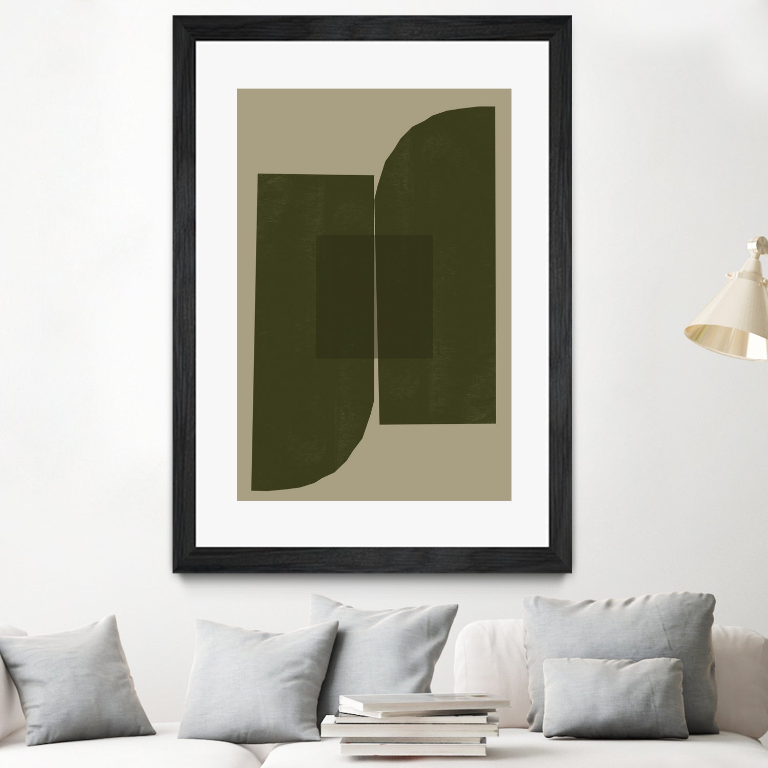 Green Composition _2 by THE MIUUS STUDIO on GIANT ART - abstract abstract abstract