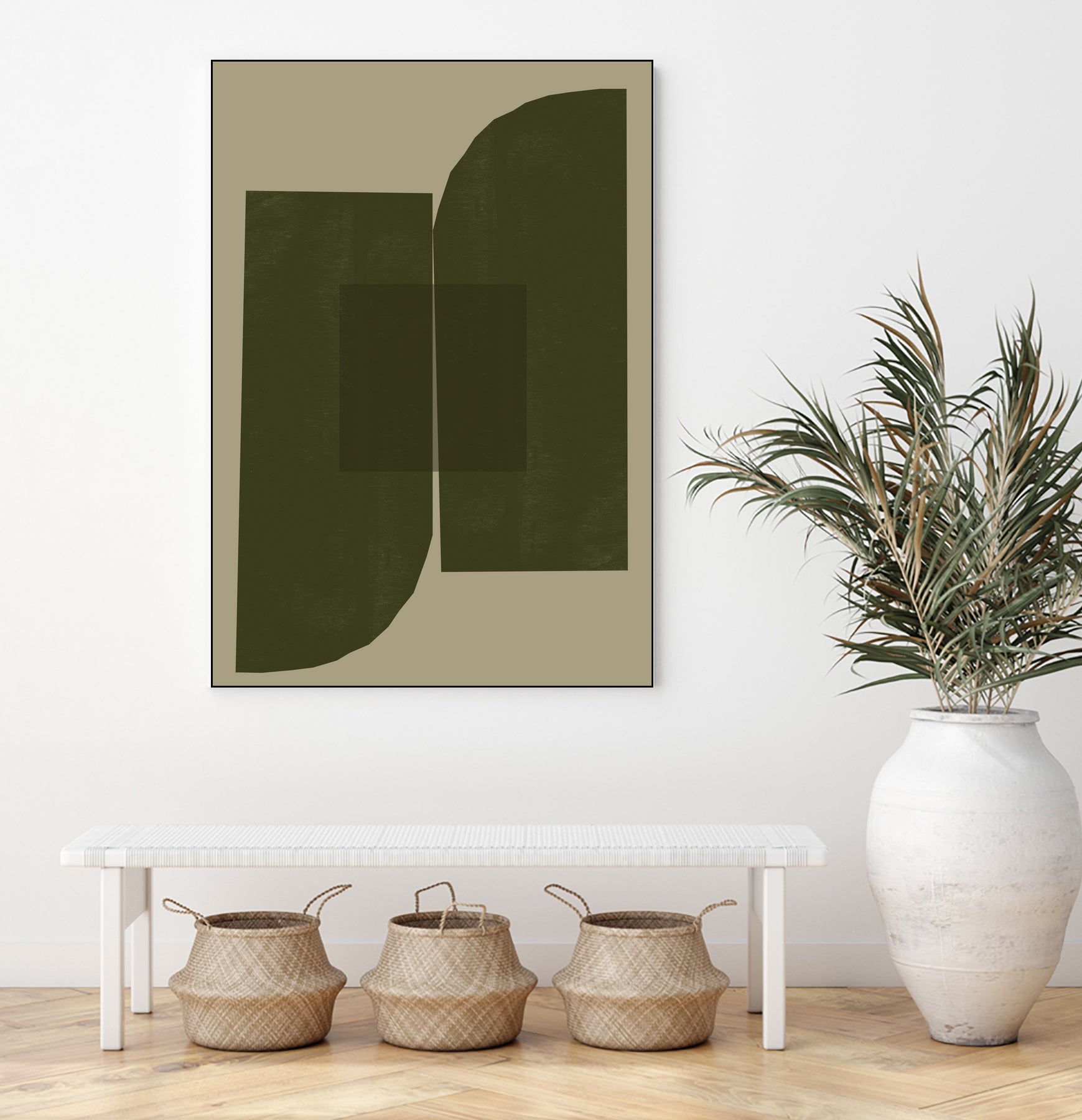Green Composition _2 by THE MIUUS STUDIO on GIANT ART - abstract abstract abstract