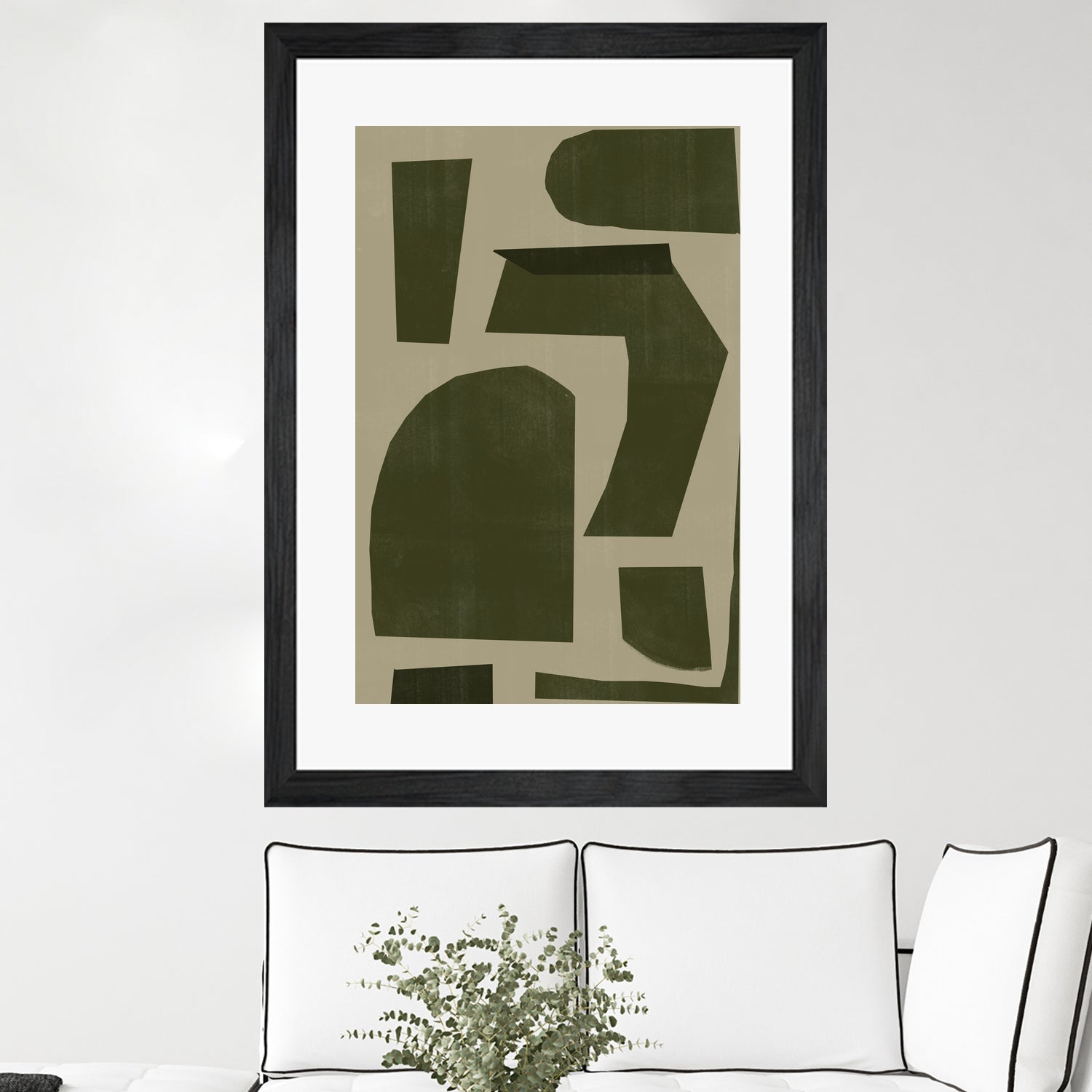 Green Composition _1 by THE MIUUS STUDIO on GIANT ART - abstract abstract abstract