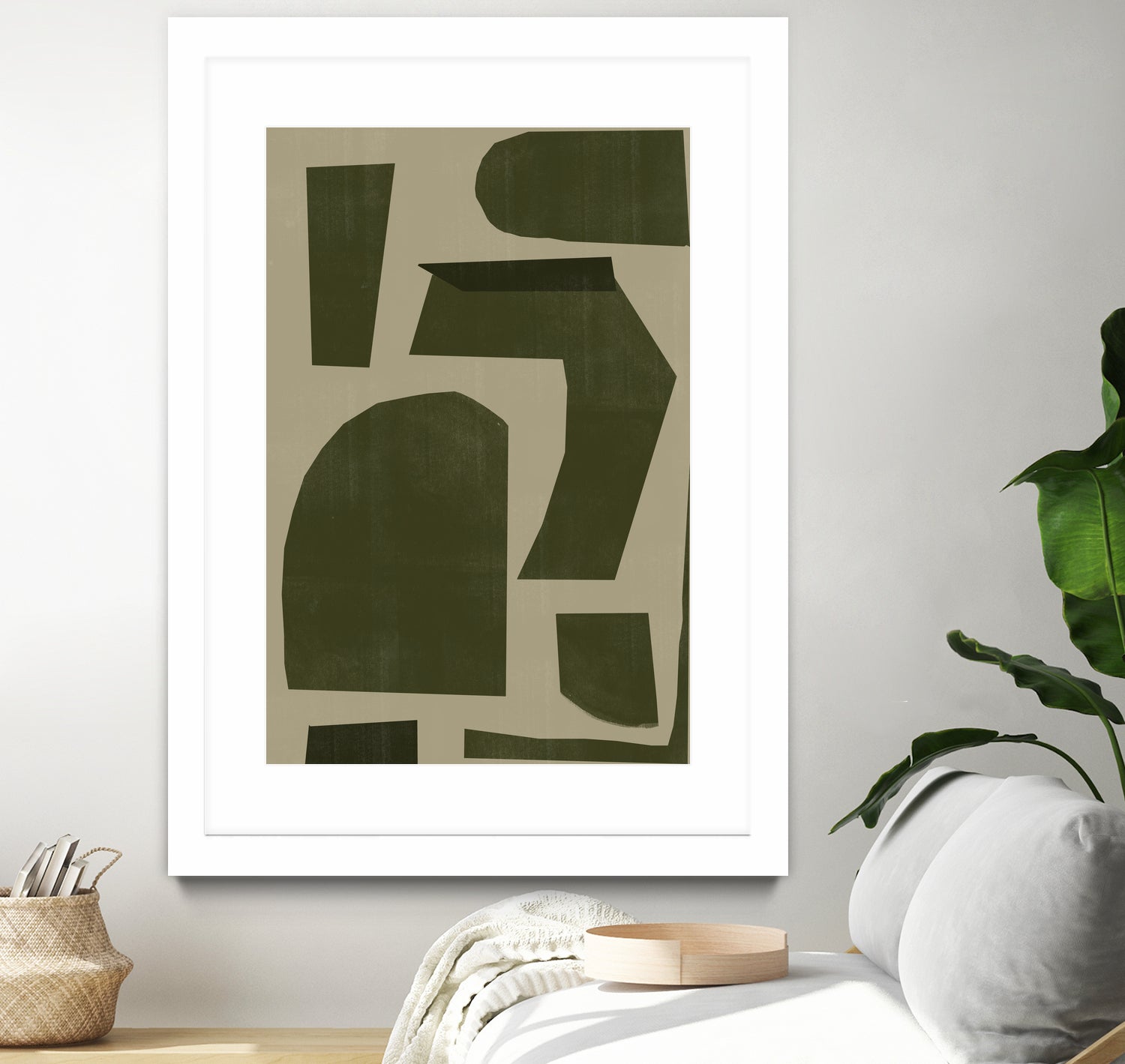 Green Composition _1 by THE MIUUS STUDIO on GIANT ART - abstract abstract abstract