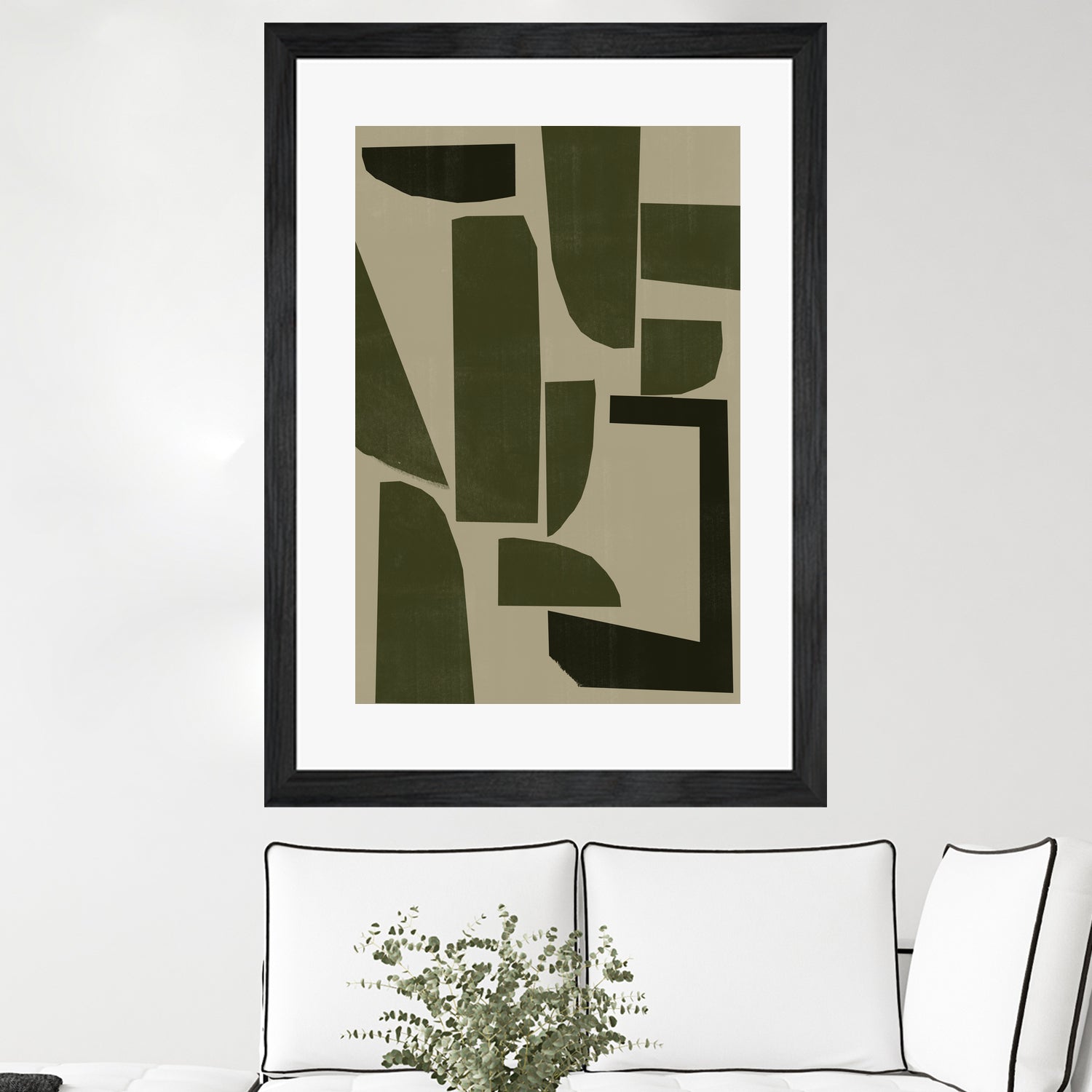 Green Composition _3 by THE MIUUS STUDIO on GIANT ART - abstract abstract abstract