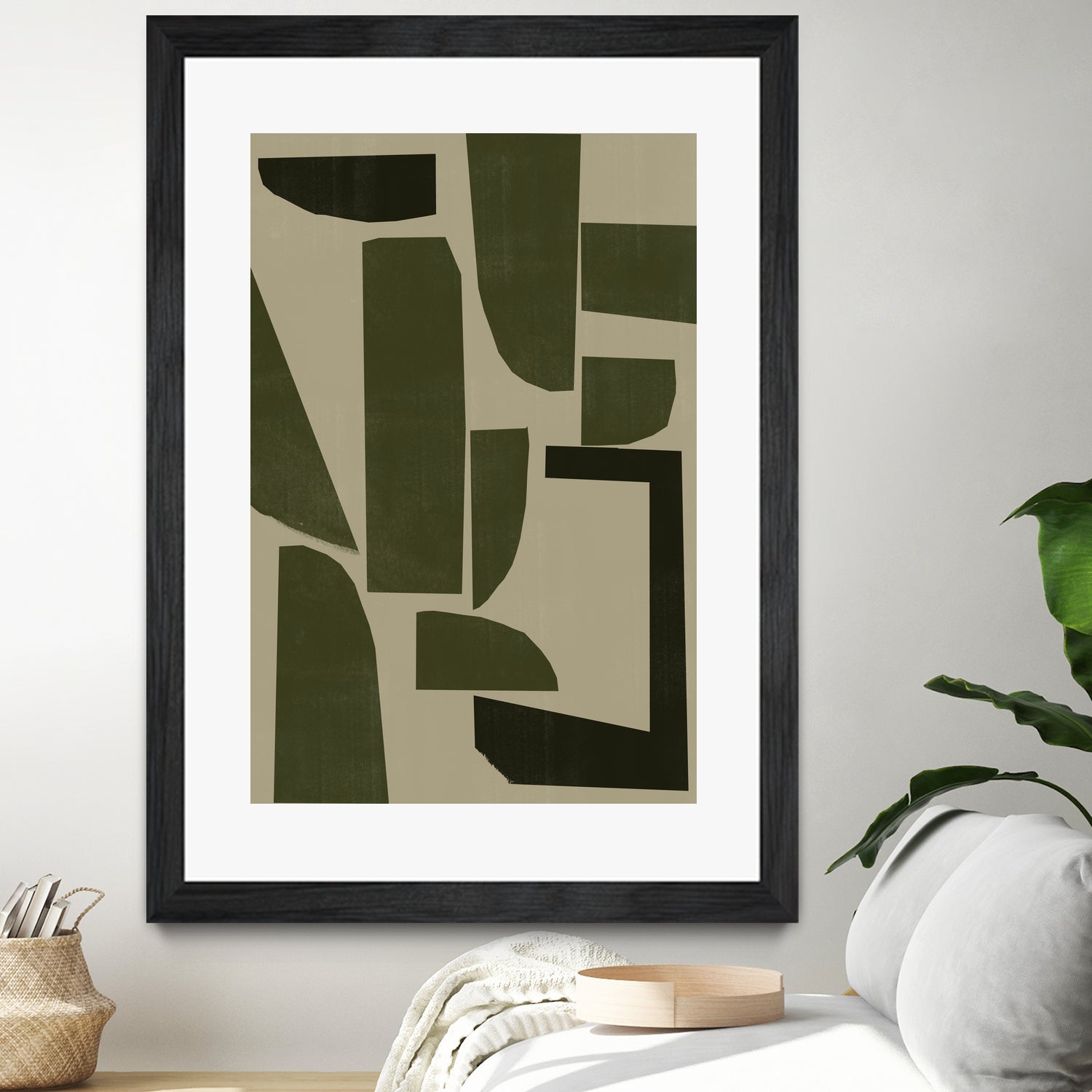 Green Composition _3 by THE MIUUS STUDIO on GIANT ART - abstract abstract abstract