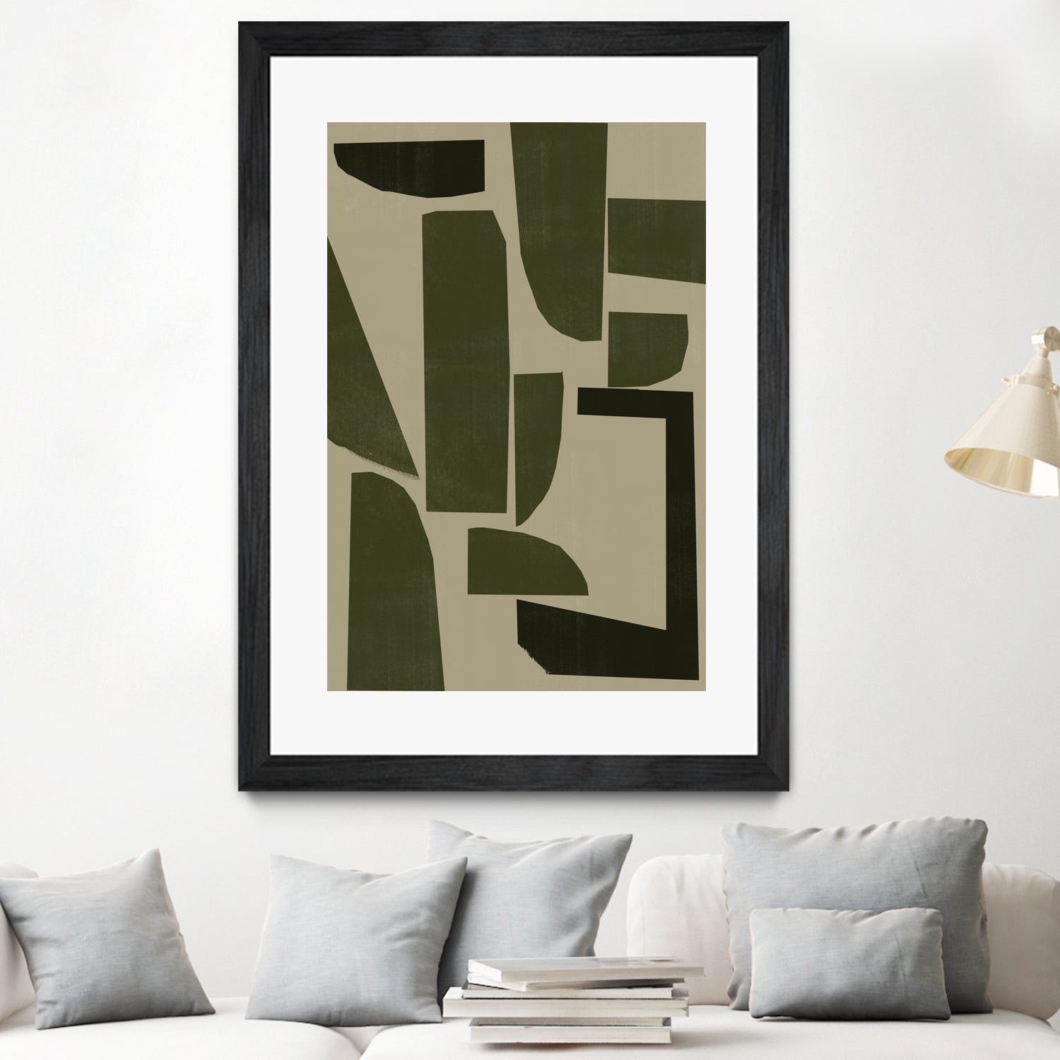 Green Composition _3 by THE MIUUS STUDIO on GIANT ART - abstract abstract abstract