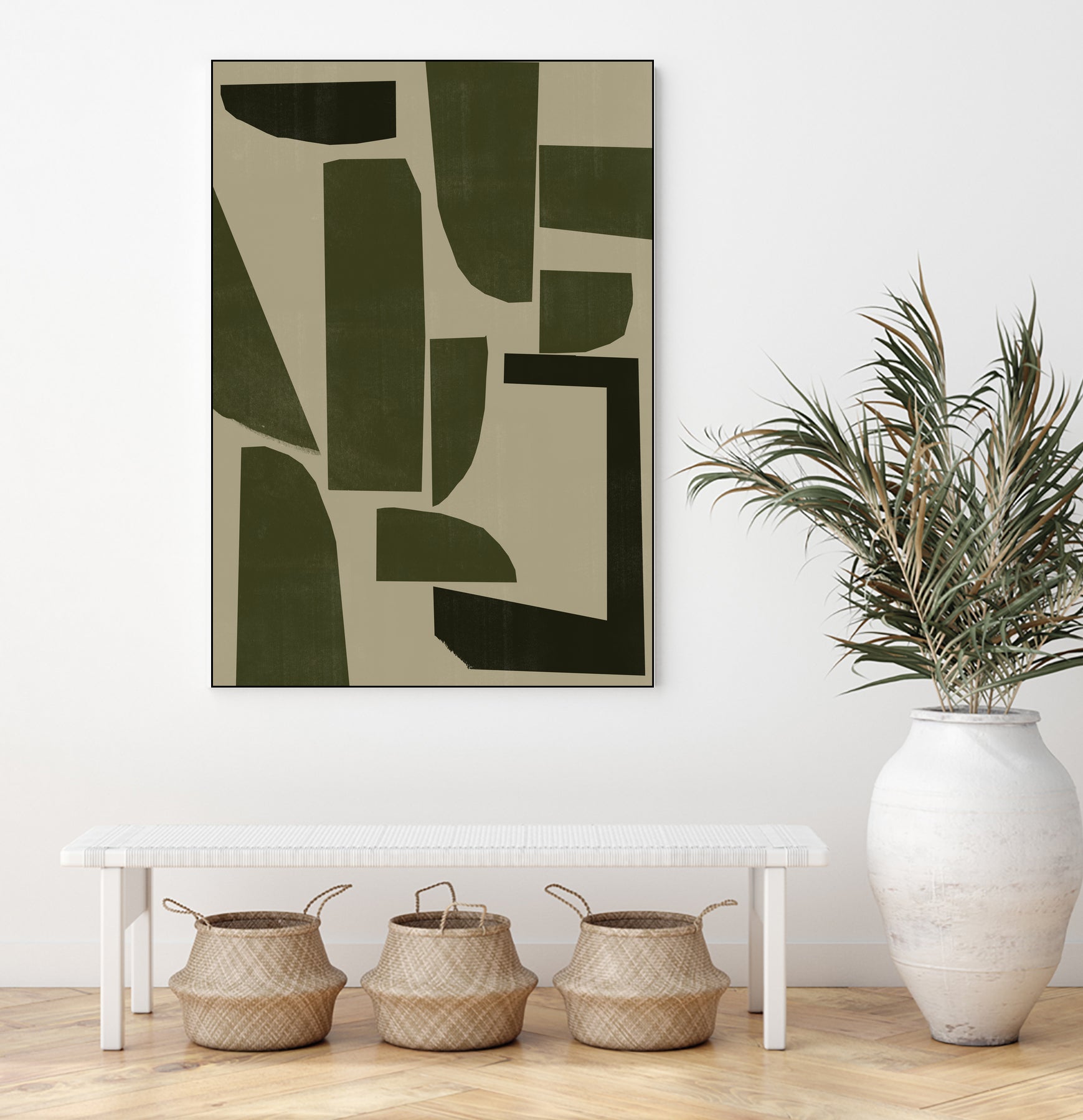 Green Composition _3 by THE MIUUS STUDIO on GIANT ART - abstract abstract abstract