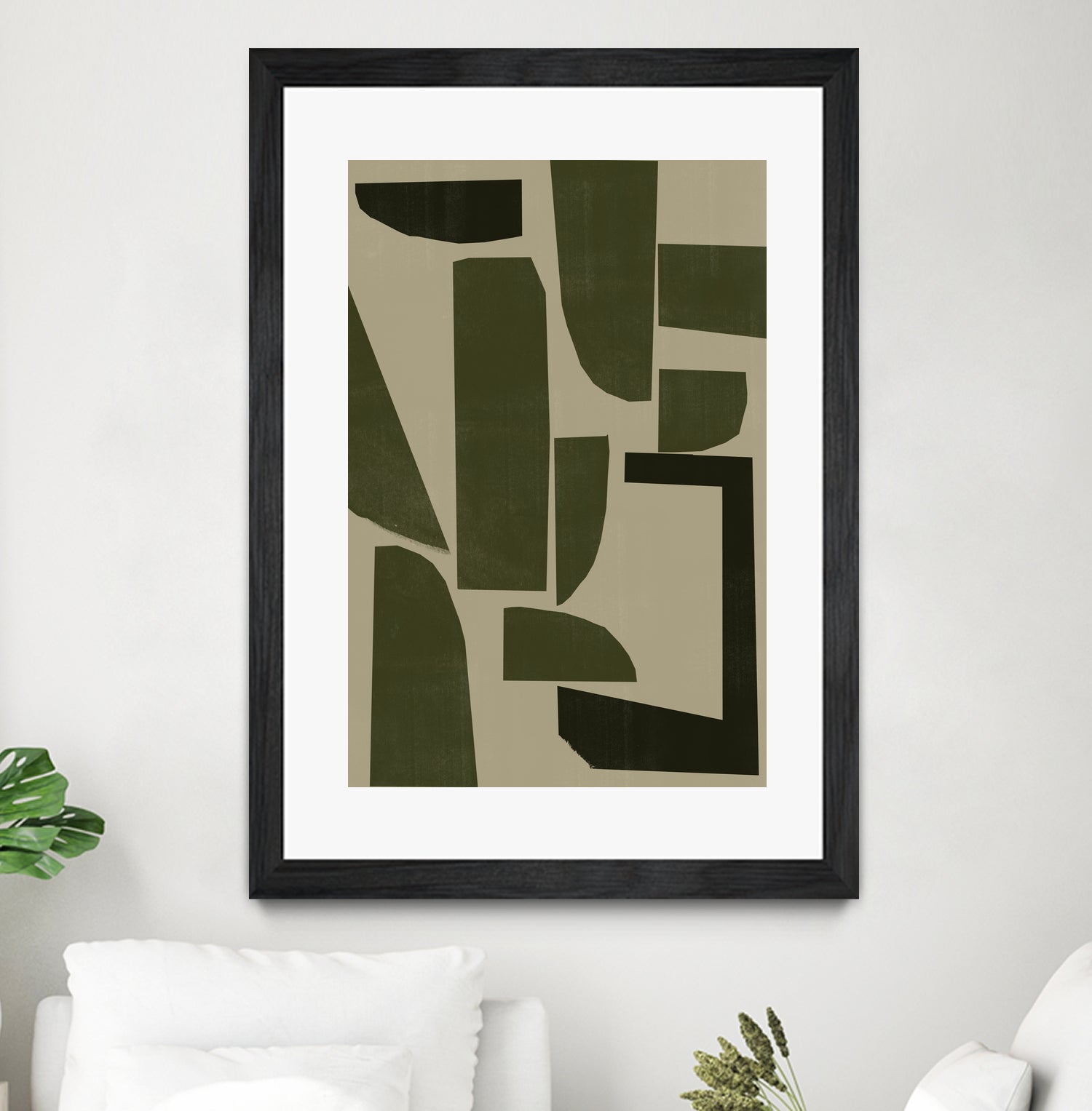 Green Composition _3 by THE MIUUS STUDIO on GIANT ART - abstract abstract abstract