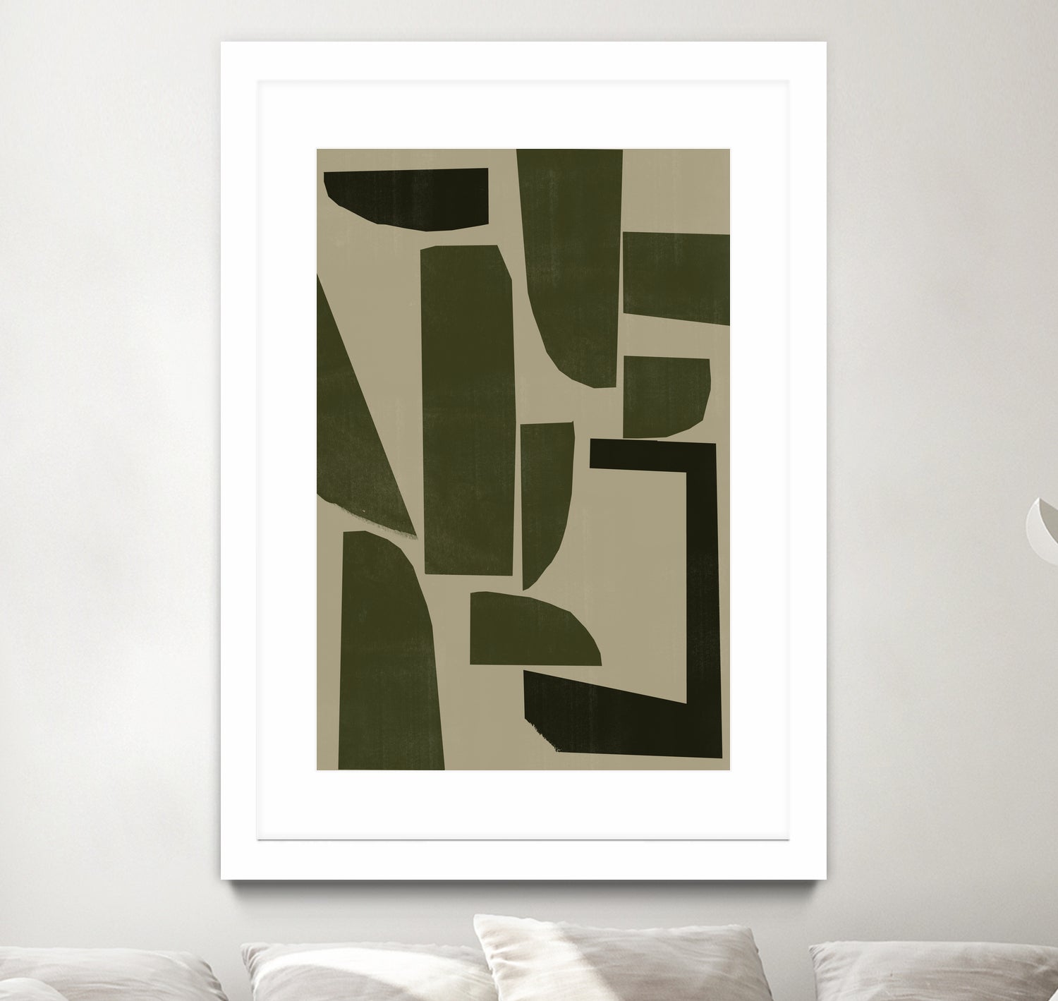 Green Composition _3 by THE MIUUS STUDIO on GIANT ART - abstract abstract abstract