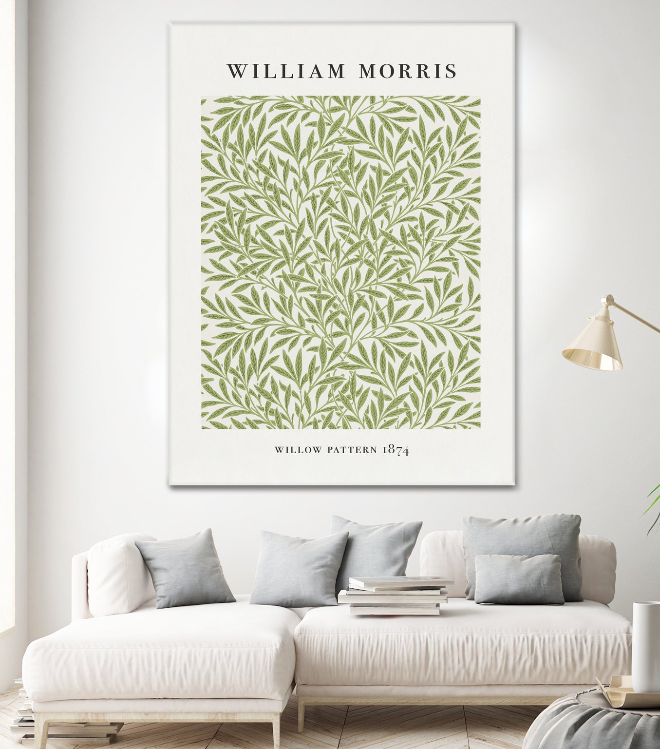 Willow Pattern by William Morris on GIANT ART - typography flowers and plants typography