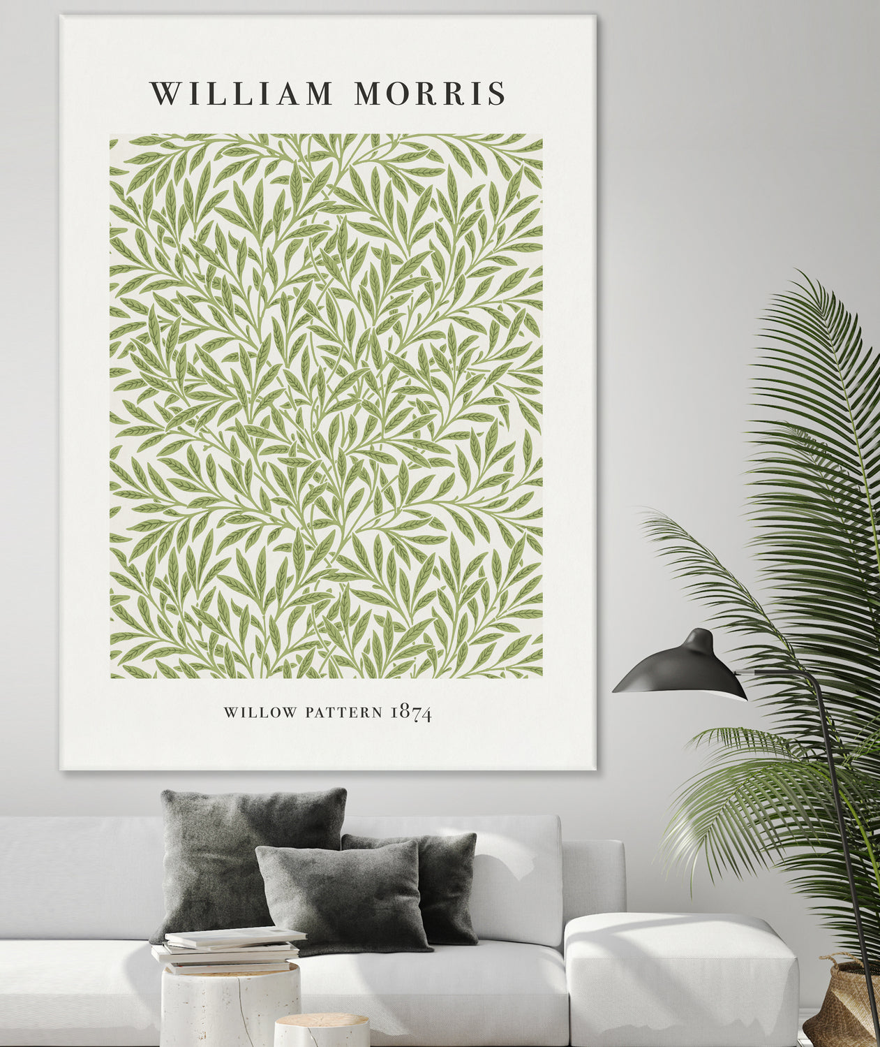 Willow Pattern by William Morris on GIANT ART - typography flowers and plants typography