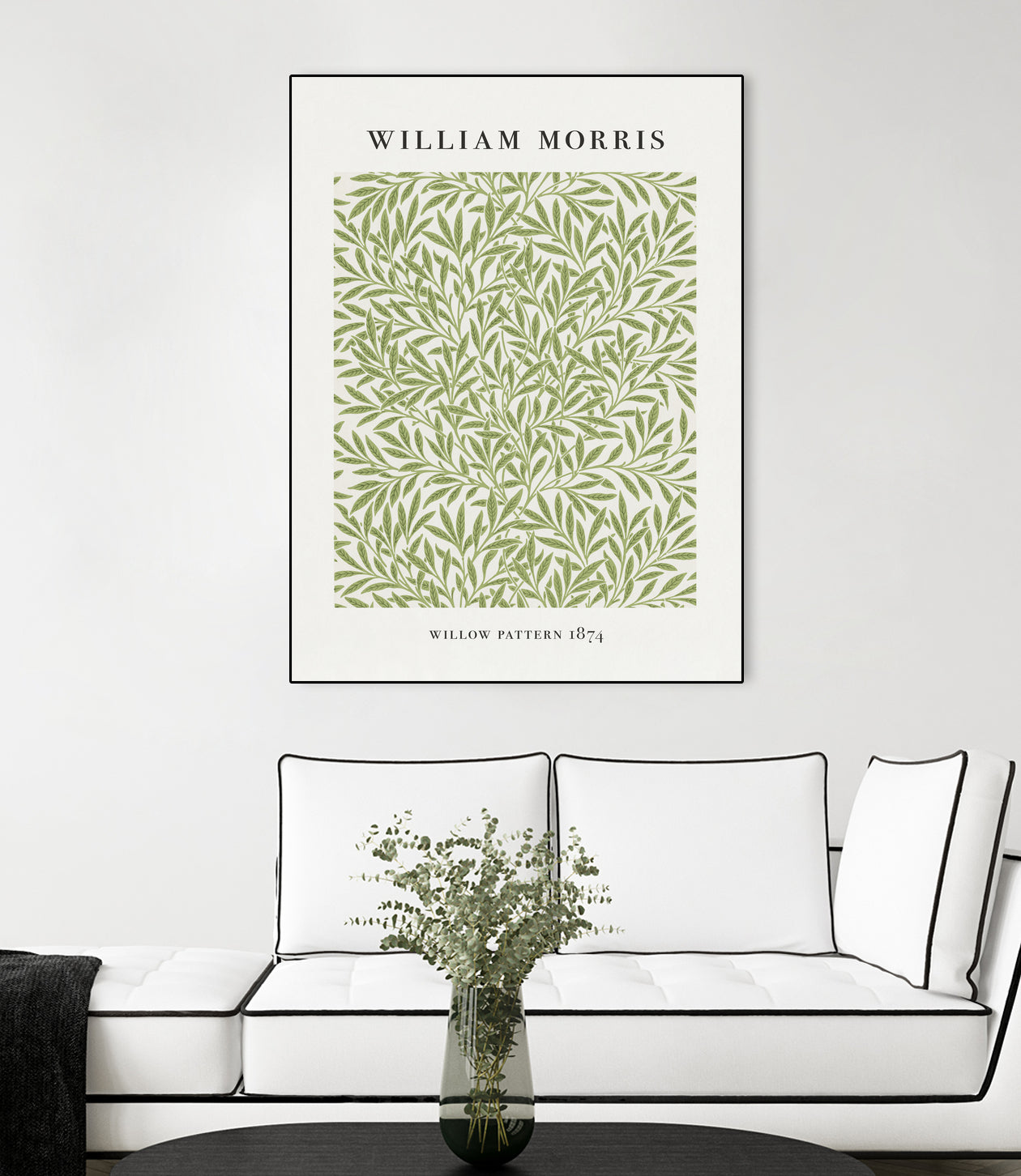 Willow Pattern by William Morris on GIANT ART - typography flowers and plants typography