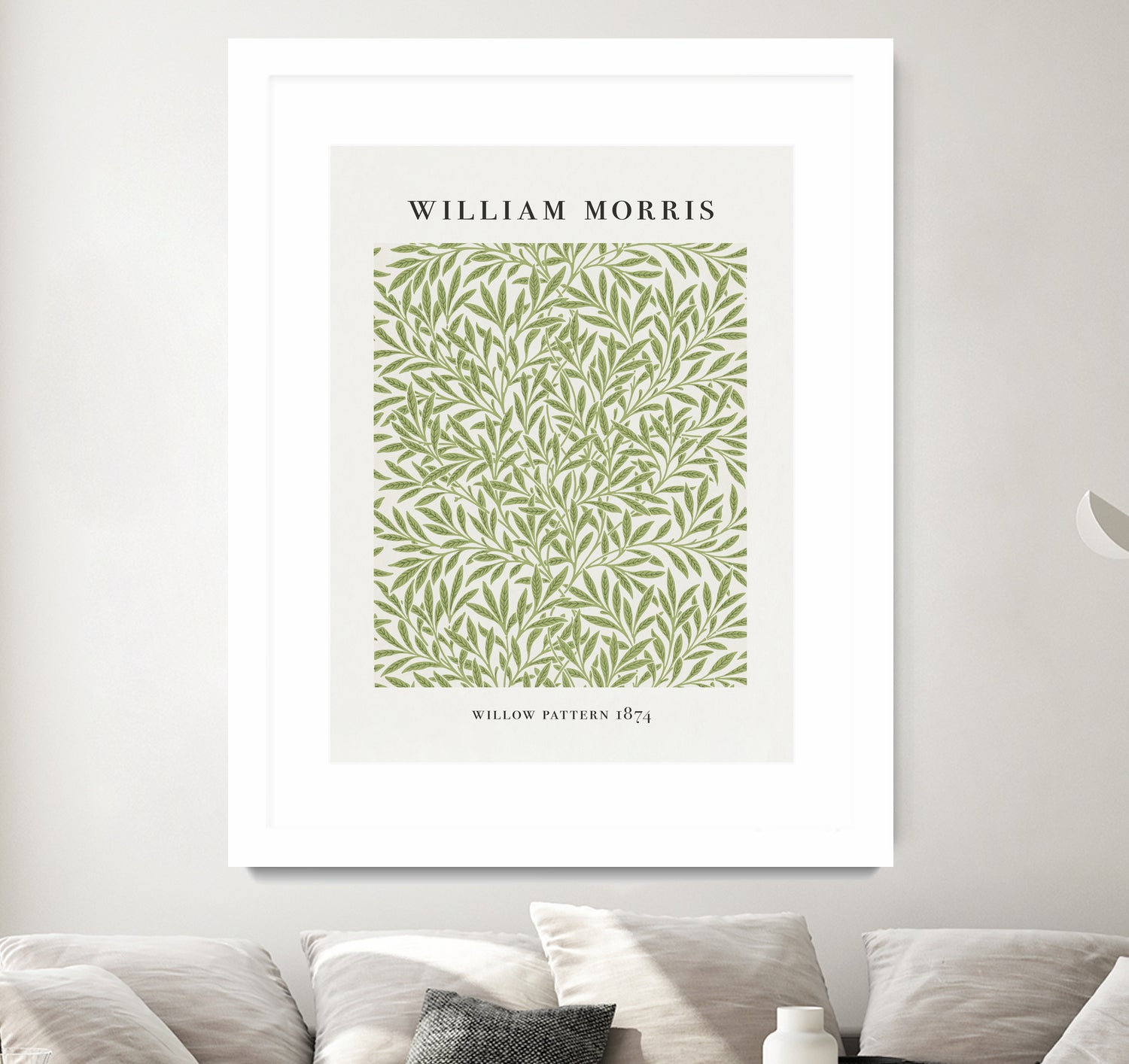 Willow Pattern by William Morris on GIANT ART - typography flowers and plants typography