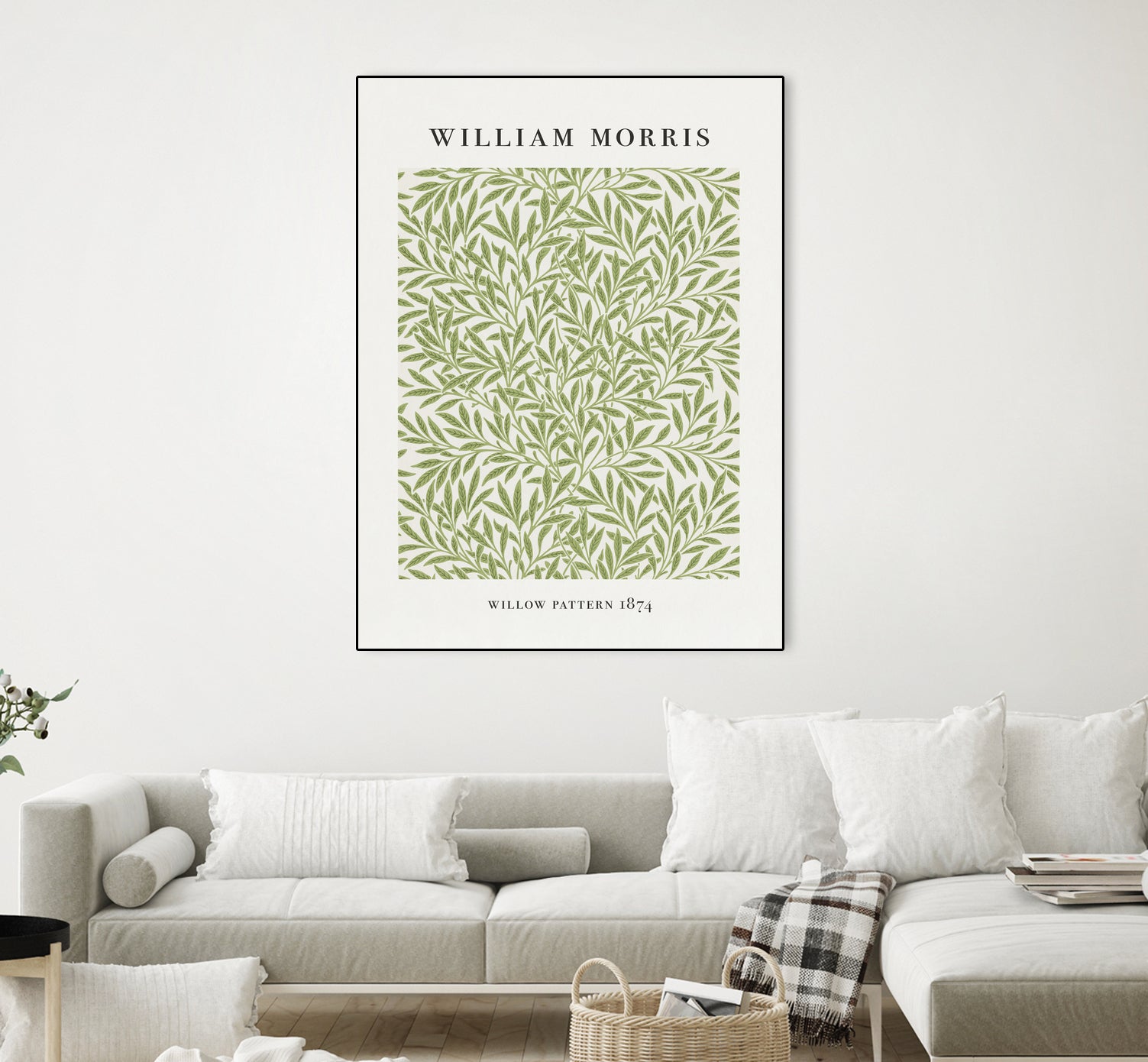 Willow Pattern by William Morris on GIANT ART - typography flowers and plants typography