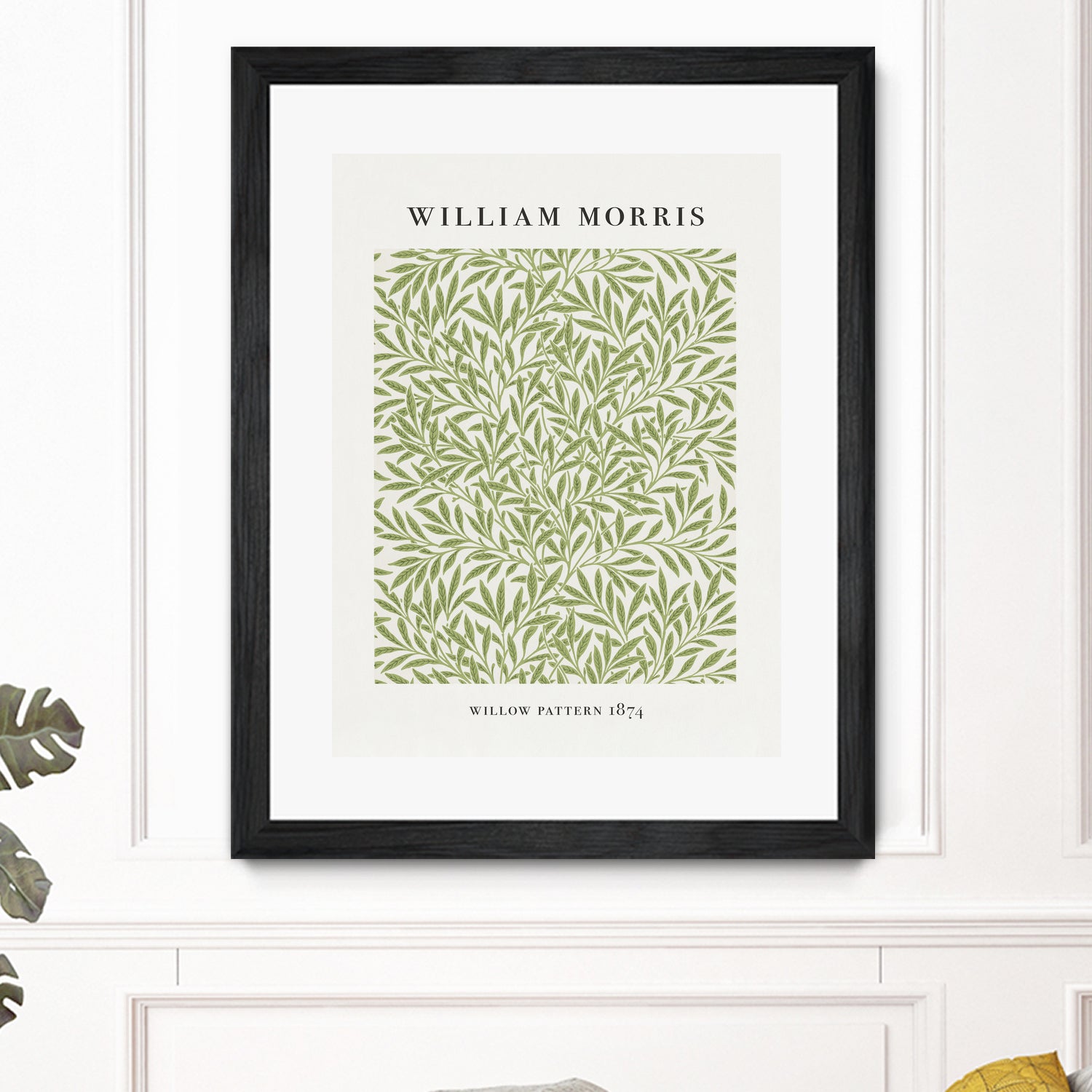 Willow Pattern by William Morris on GIANT ART - typography flowers and plants typography