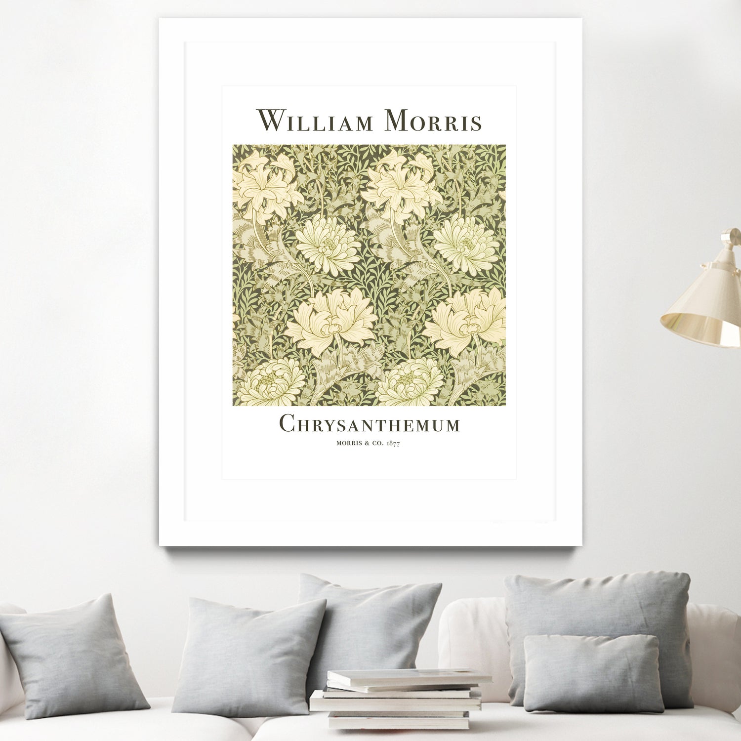 Chrysanthemum by William Morris on GIANT ART - typography flowers and plants typography