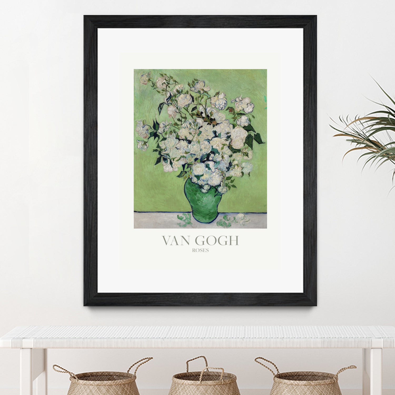 Roses by Vincent Van Gogh on GIANT ART - van gogh paintings van gogh