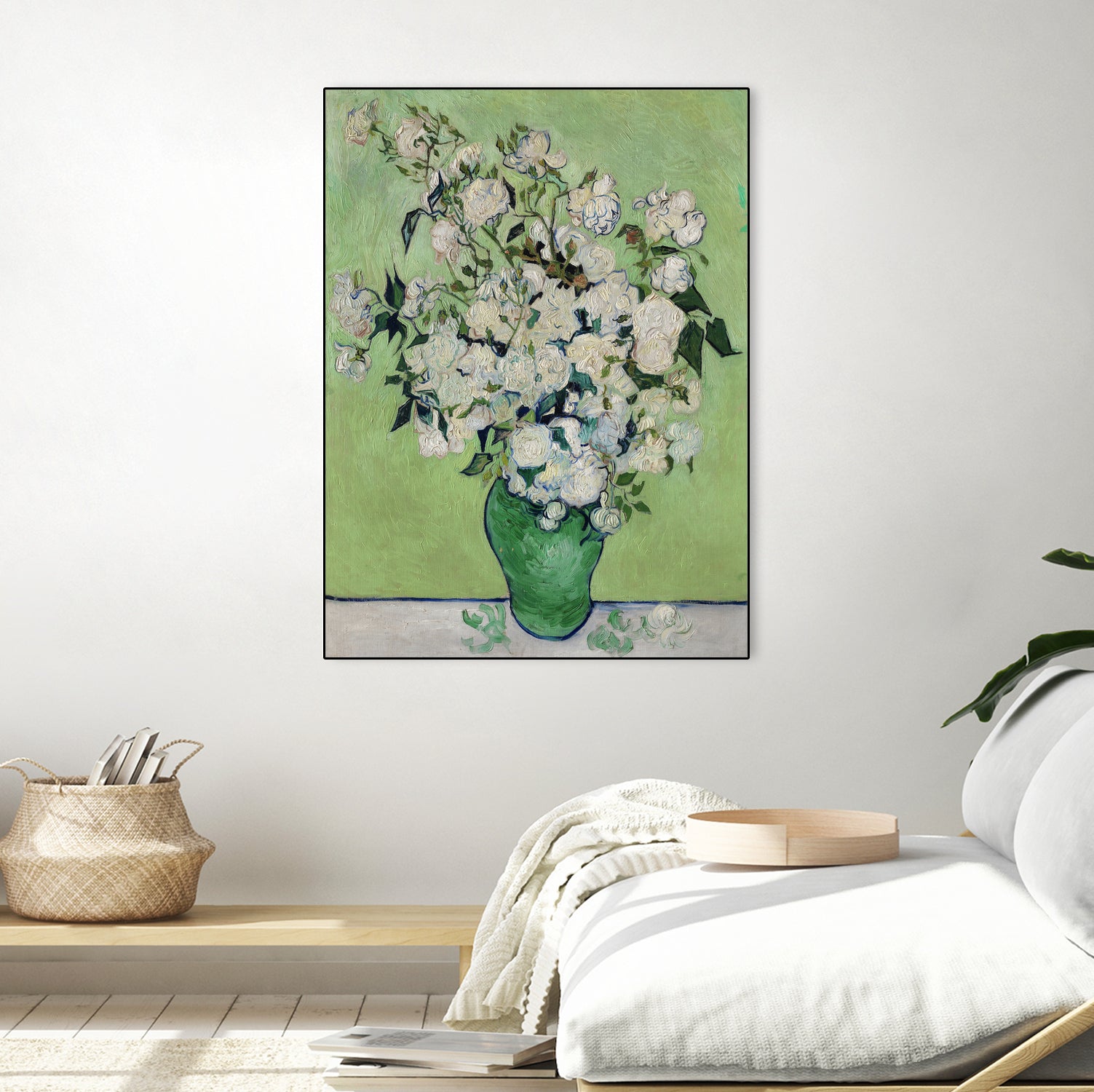 Roses by Vincent Van Gogh on GIANT ART - vincent van gogh paintings vincent van gogh