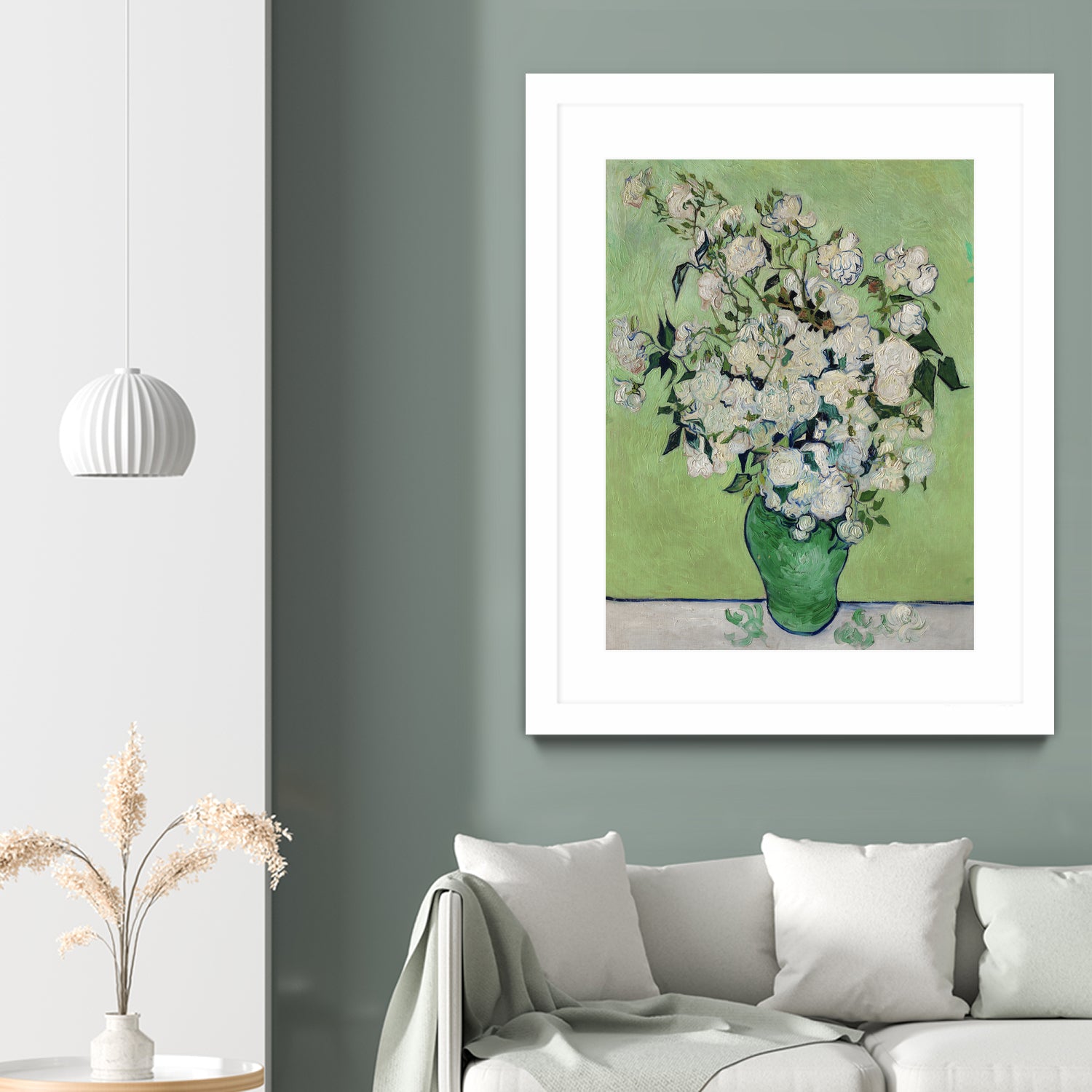 Roses by Vincent Van Gogh on GIANT ART - vincent van gogh paintings vincent van gogh