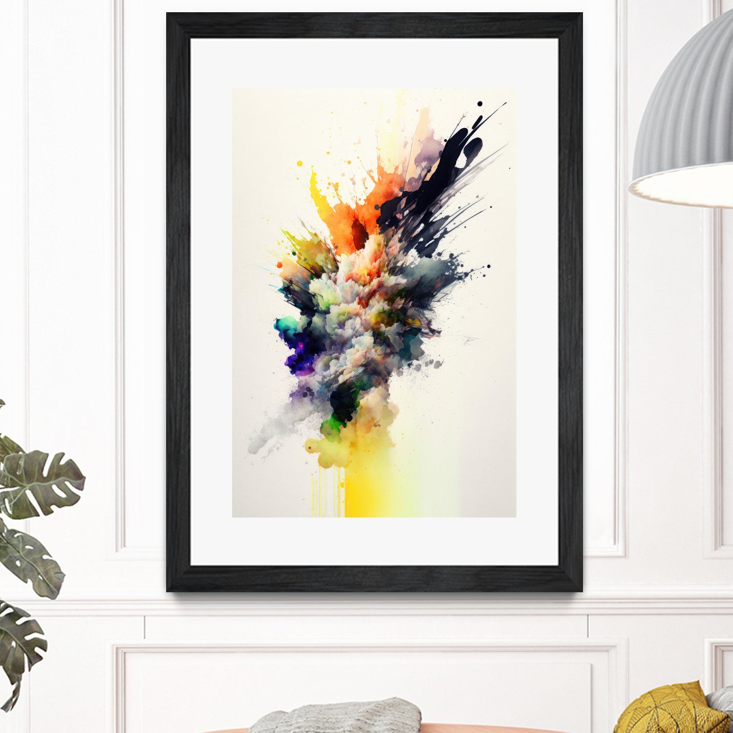 Colorful Explosion by Mauro on GIANT ART - splatter illustration splatter