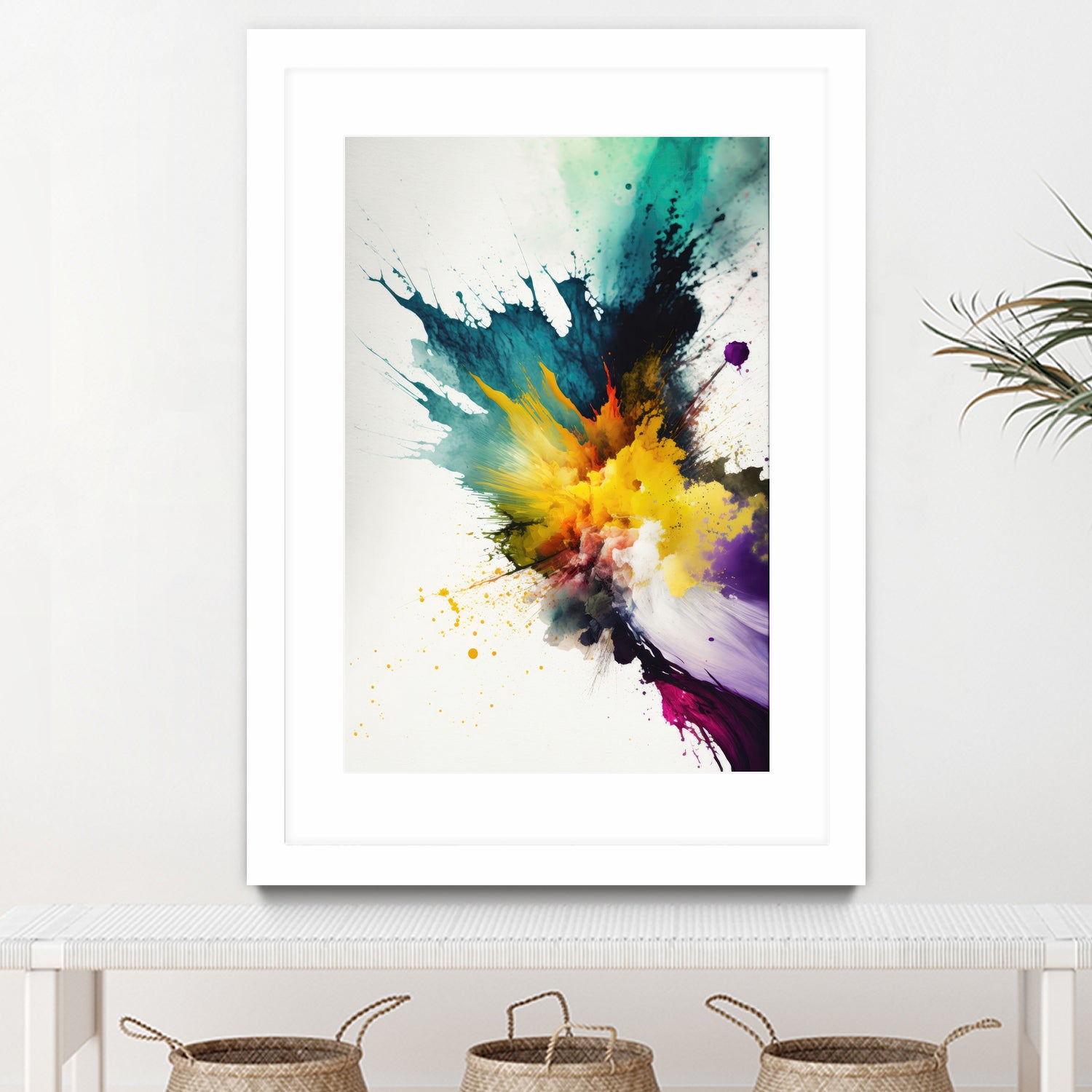 Chromatic Chaos by Mauro on GIANT ART - vibrant artwork illustration vibrant artwork