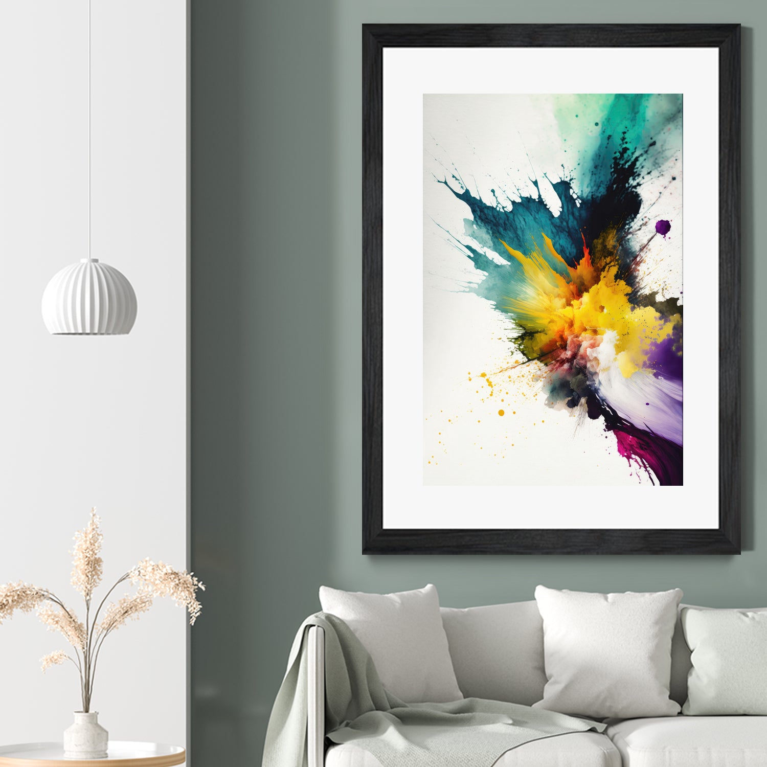 Chromatic Chaos by Mauro on GIANT ART - vibrant artwork illustration vibrant artwork