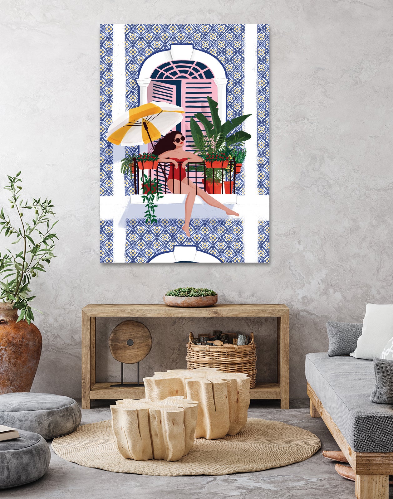 Catching the Sun by Maja on GIANT ART - illustration swimwear