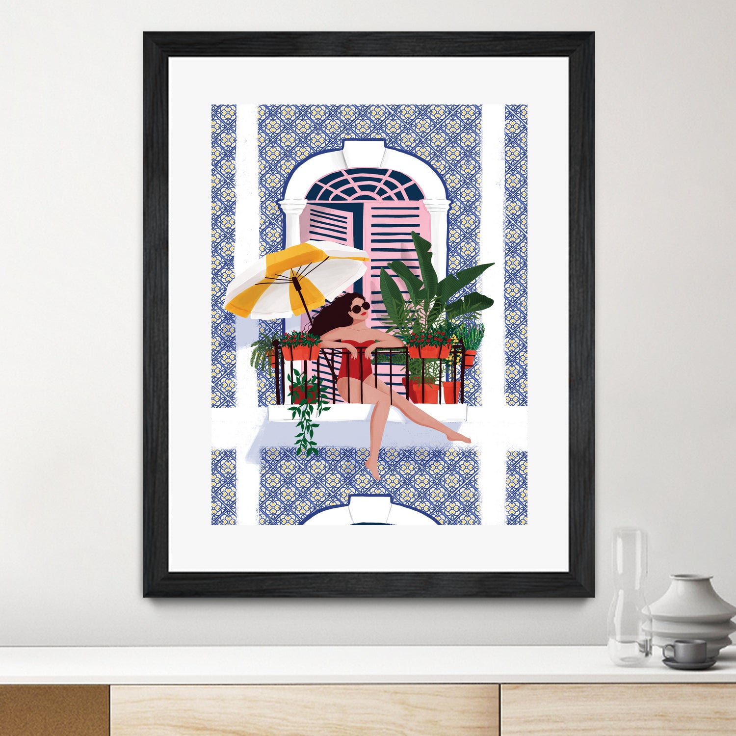 Catching the Sun by Maja on GIANT ART - illustration swimwear