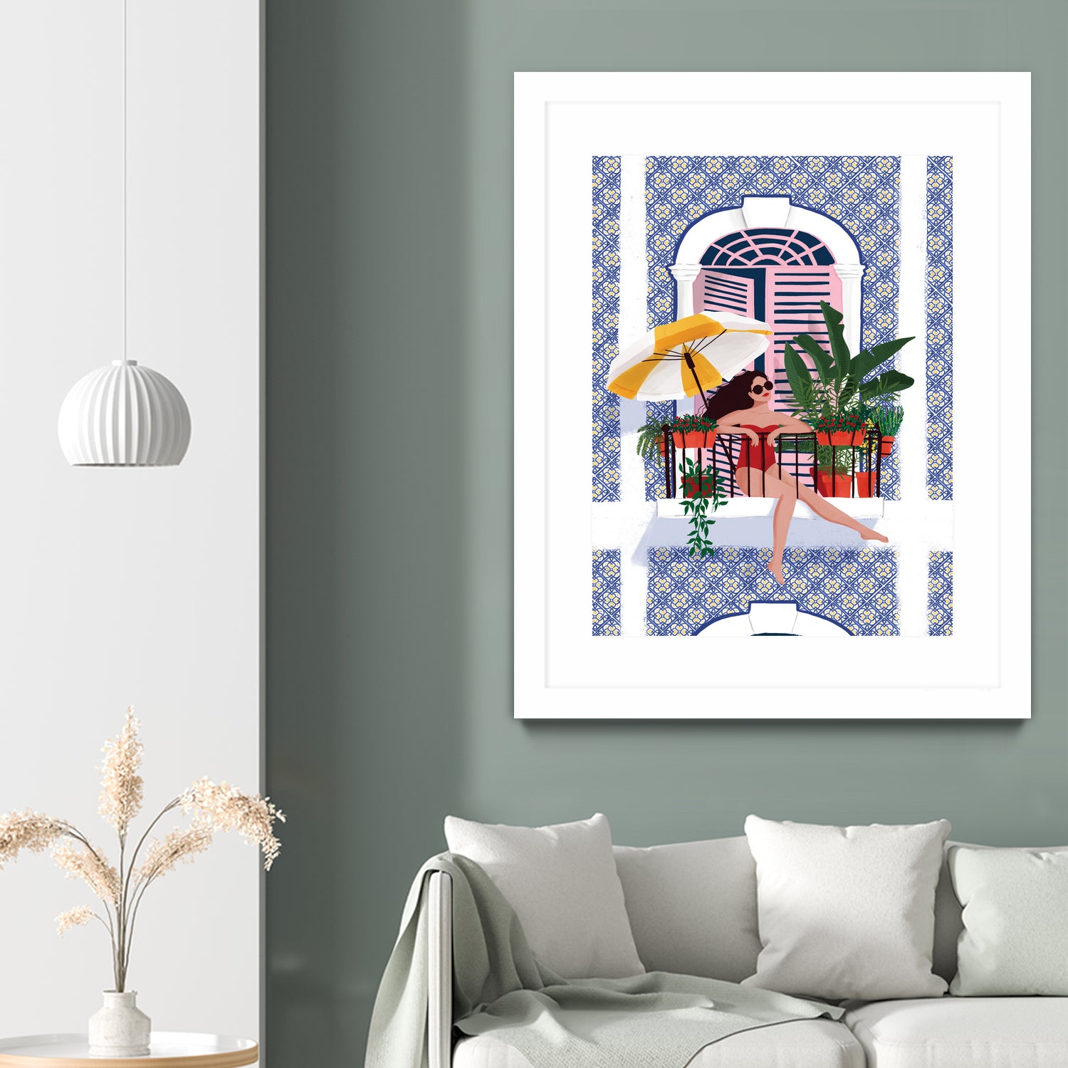 Catching the Sun by Maja on GIANT ART - illustration swimwear