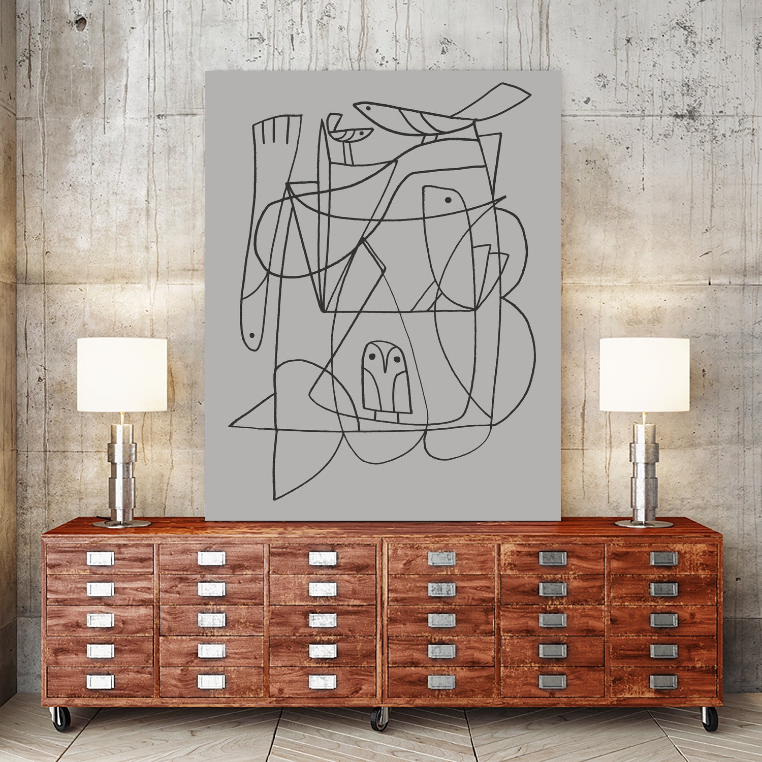 Daily No2 by Dan on GIANT ART - abstract dan hobday