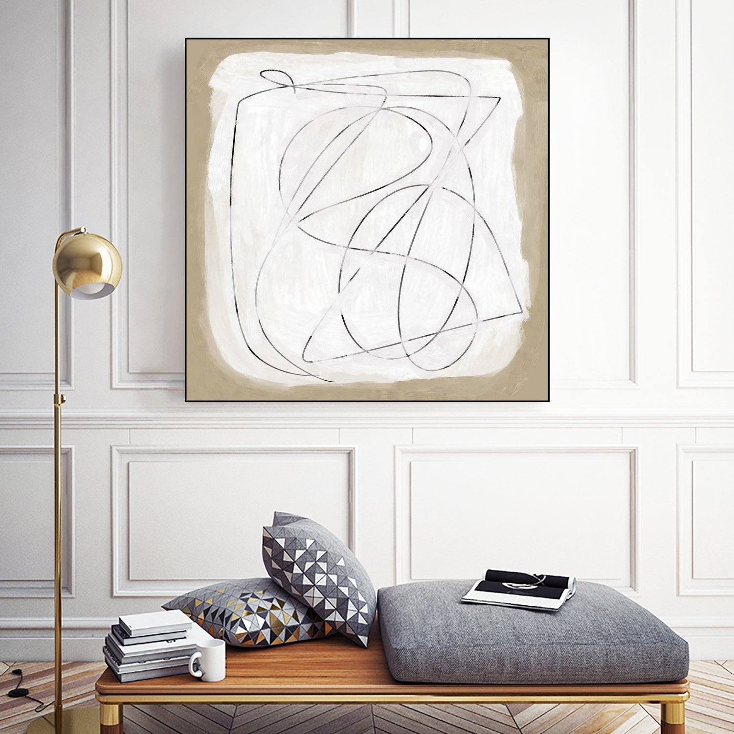 Format by Dan on GIANT ART - abstract lines