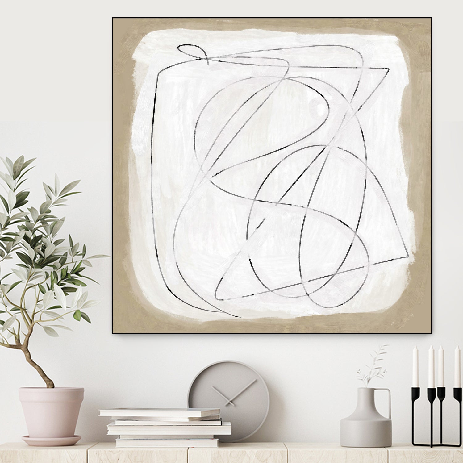 Format by Dan on GIANT ART - abstract lines