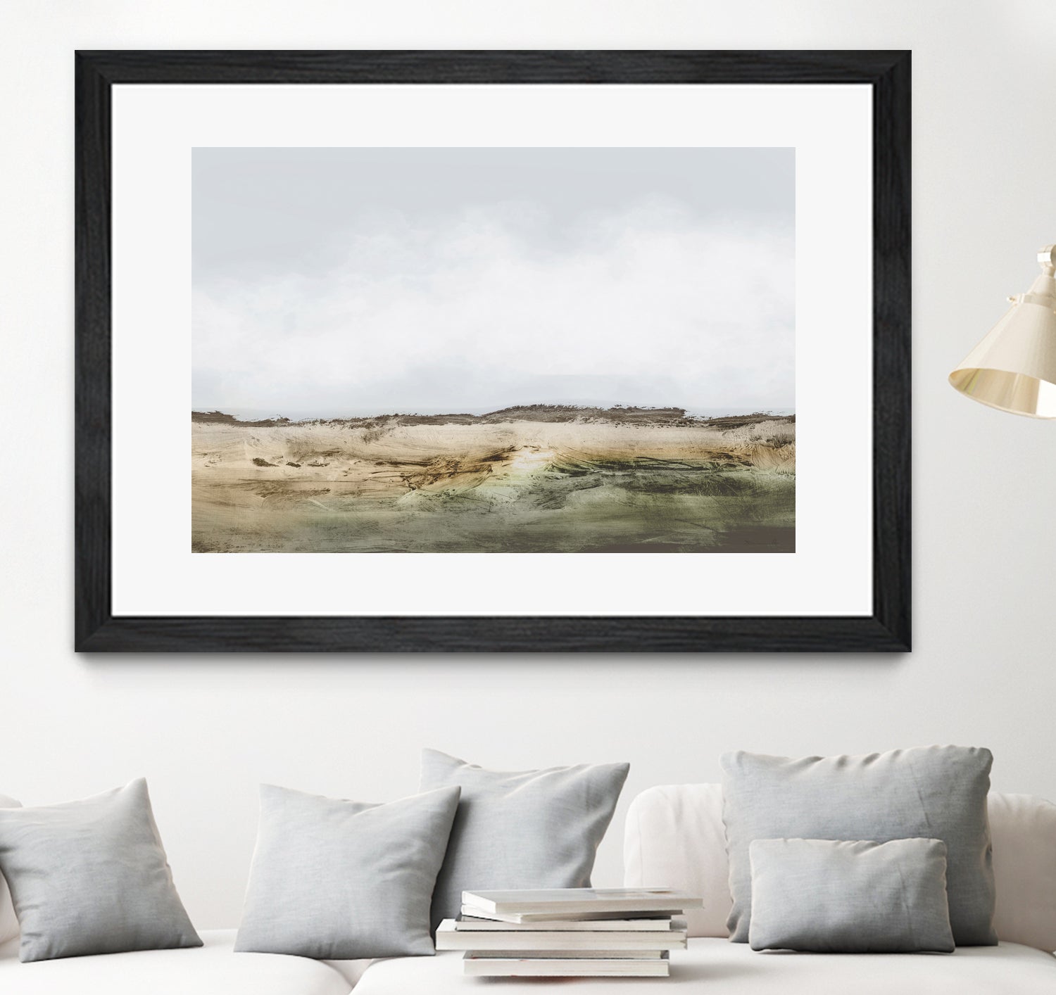 Cliffs by Dan Hobday on GIANT ART - mural abstract mural