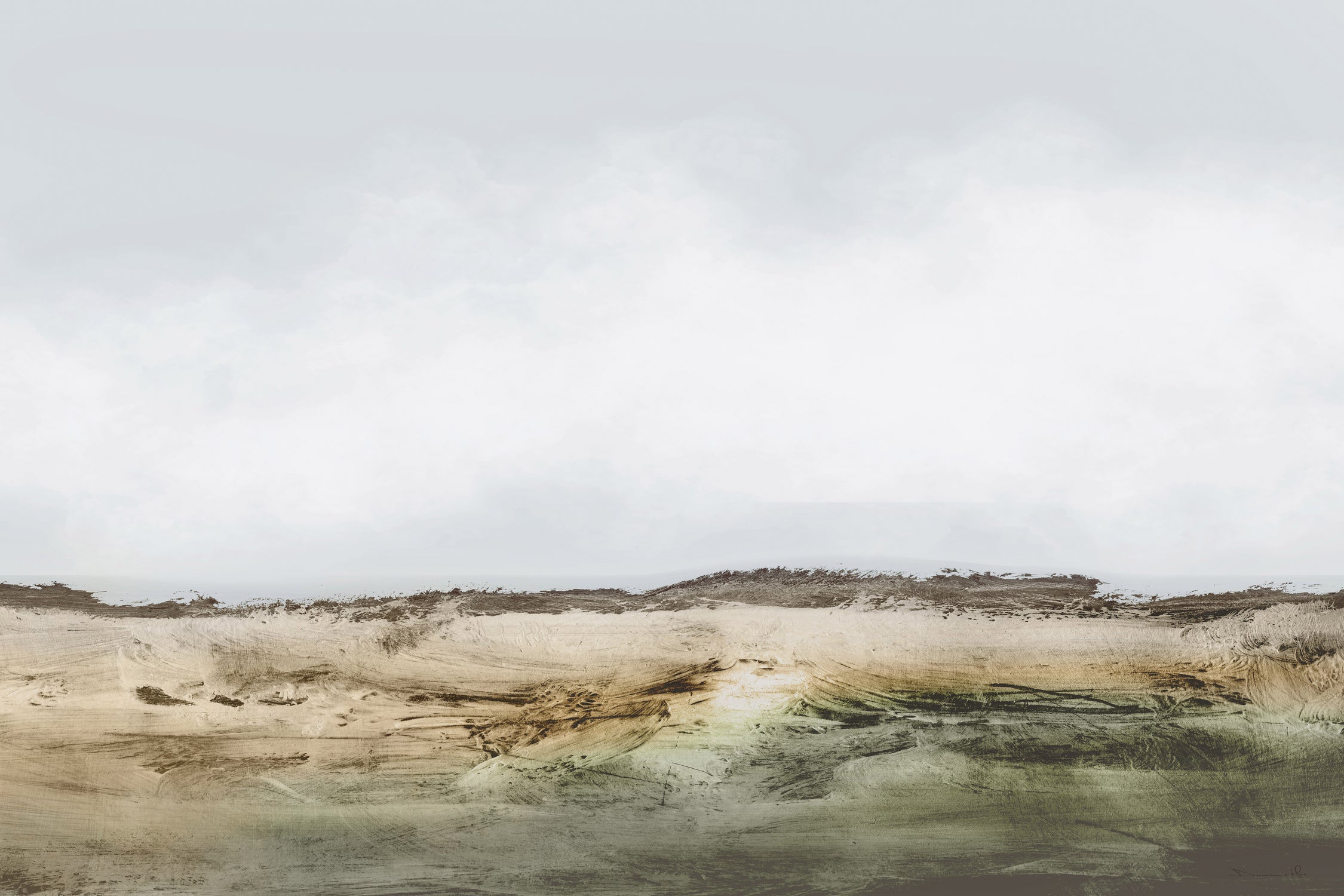 Cliffs by Dan Hobday on GIANT ART - mural abstract mural