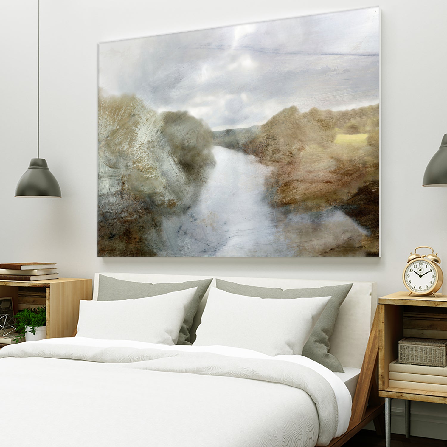 River by Dan Hobday on GIANT ART - abstract dan hobday
