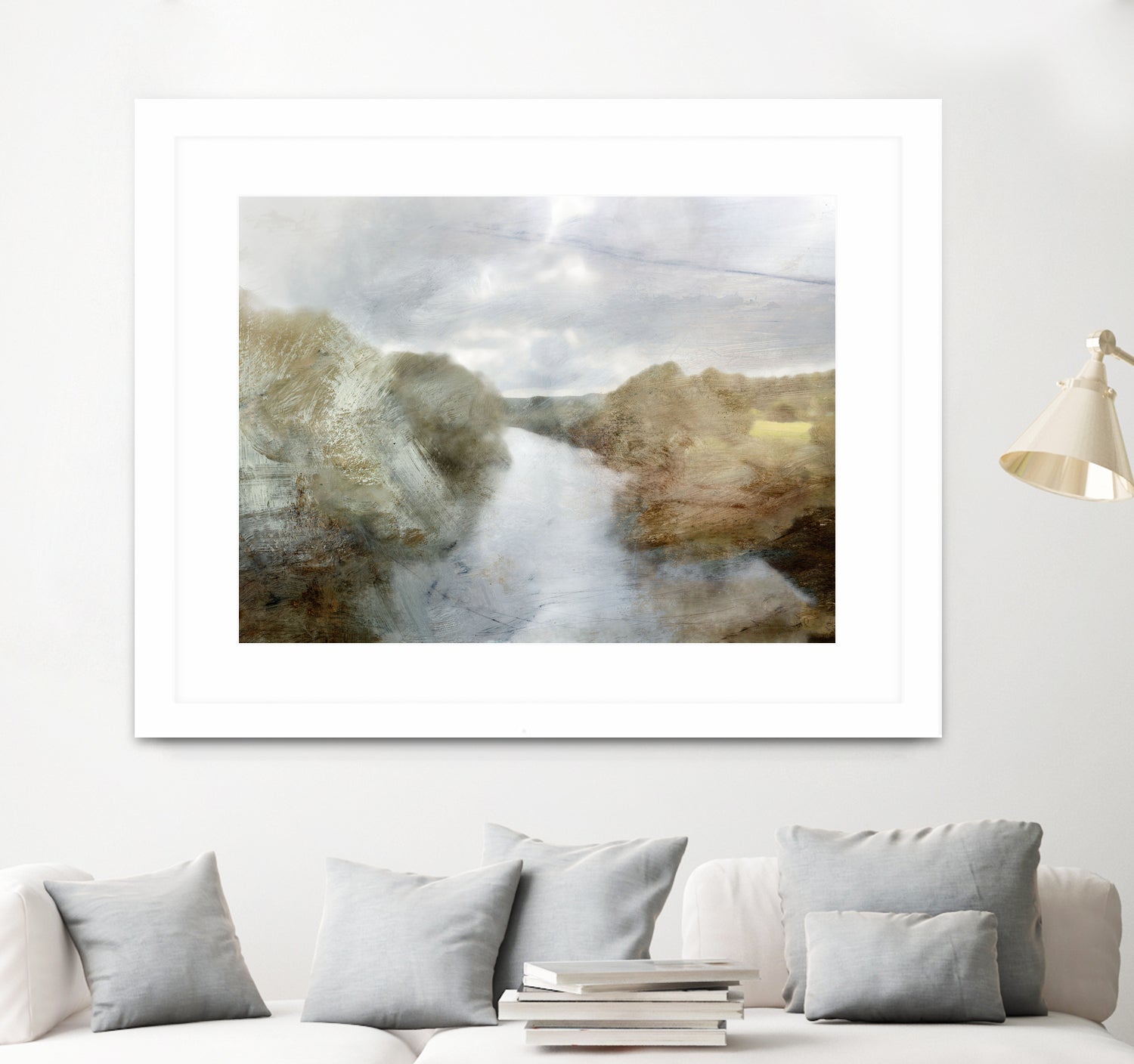 River by Dan Hobday on GIANT ART - abstract dan hobday