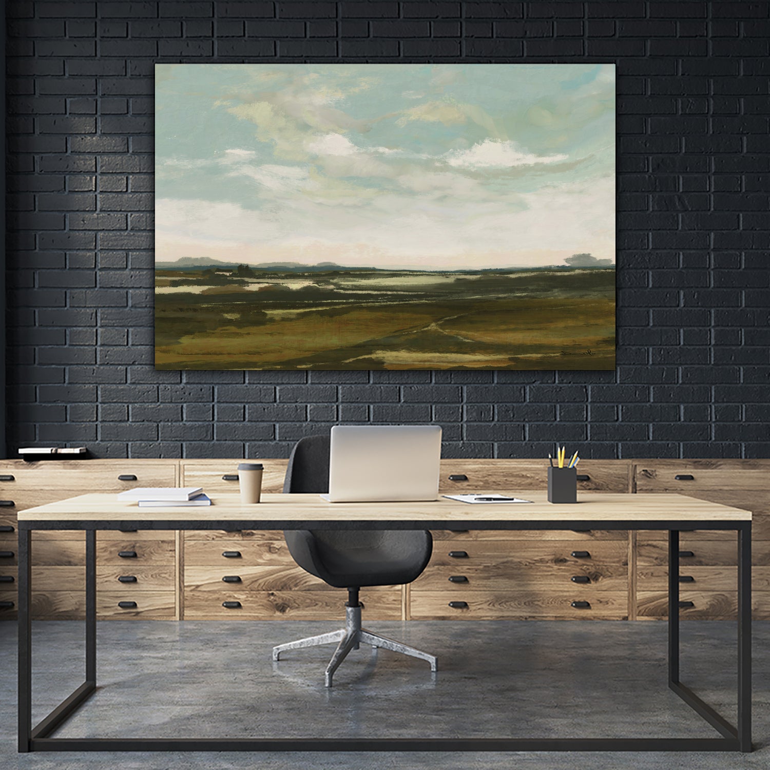 Landscape by Dan Hobday on GIANT ART - dan hobday abstract dan hobday