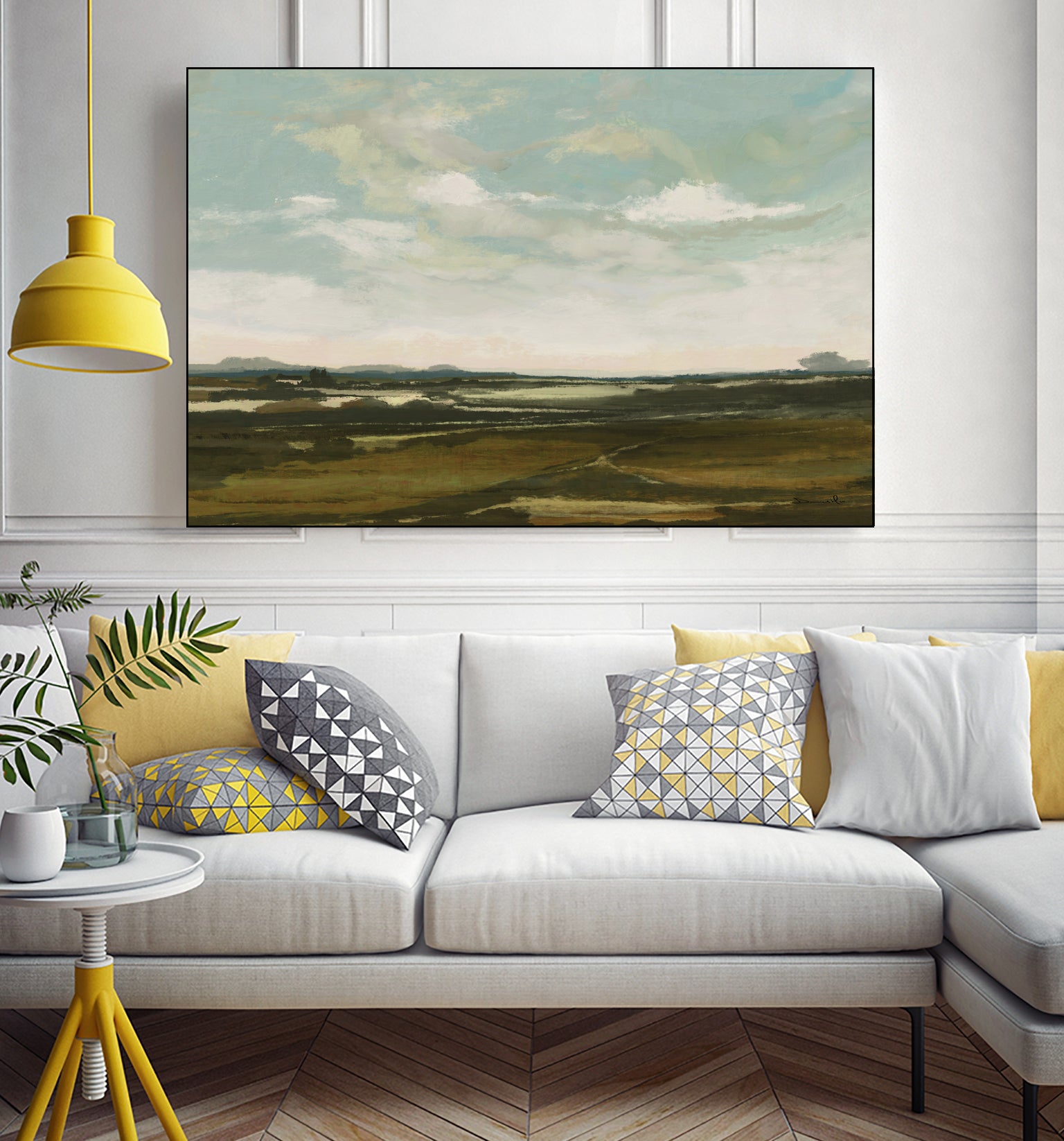 Landscape by Dan Hobday on GIANT ART - dan hobday abstract dan hobday