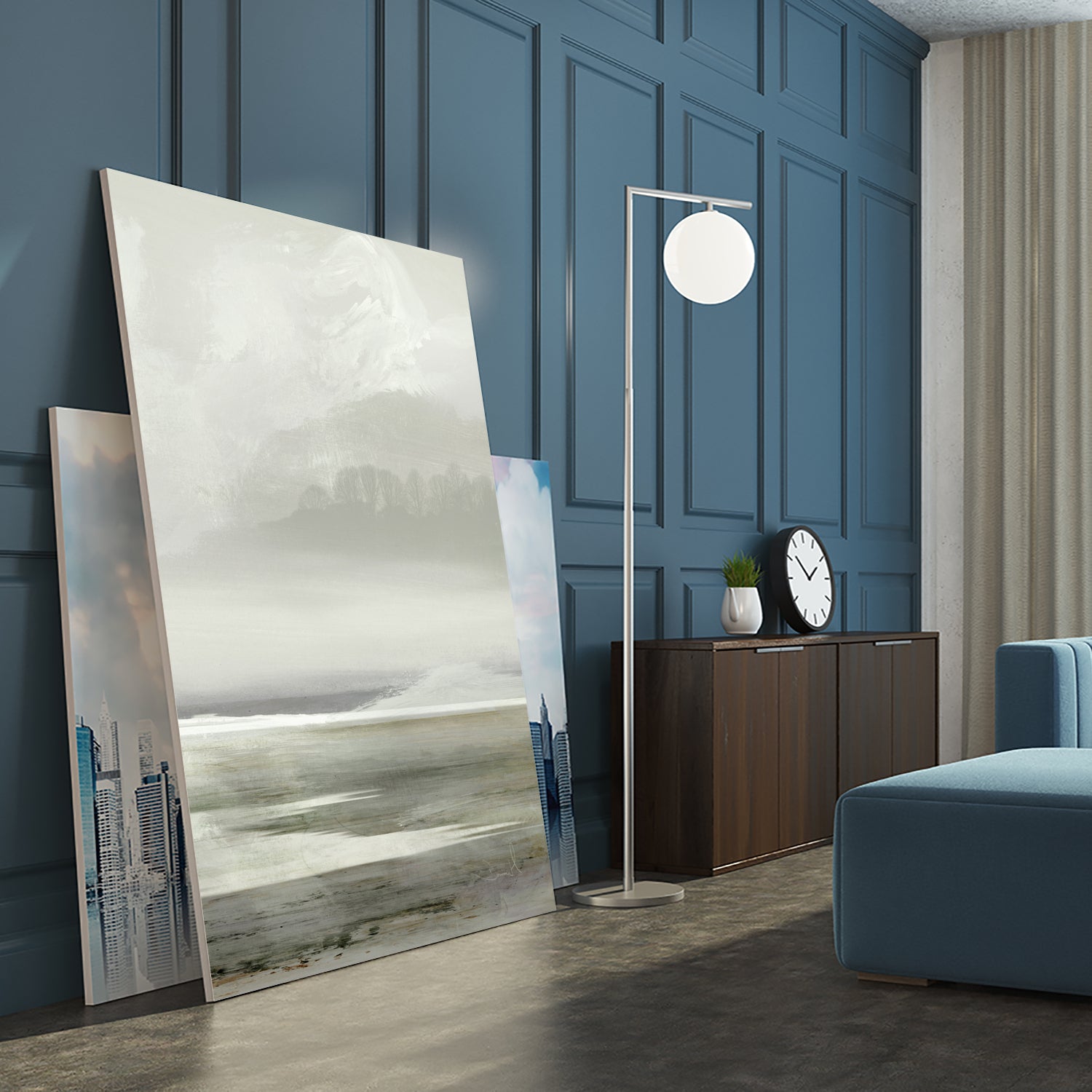 Lakes No2 by Dan on GIANT ART - illustration dan hobday