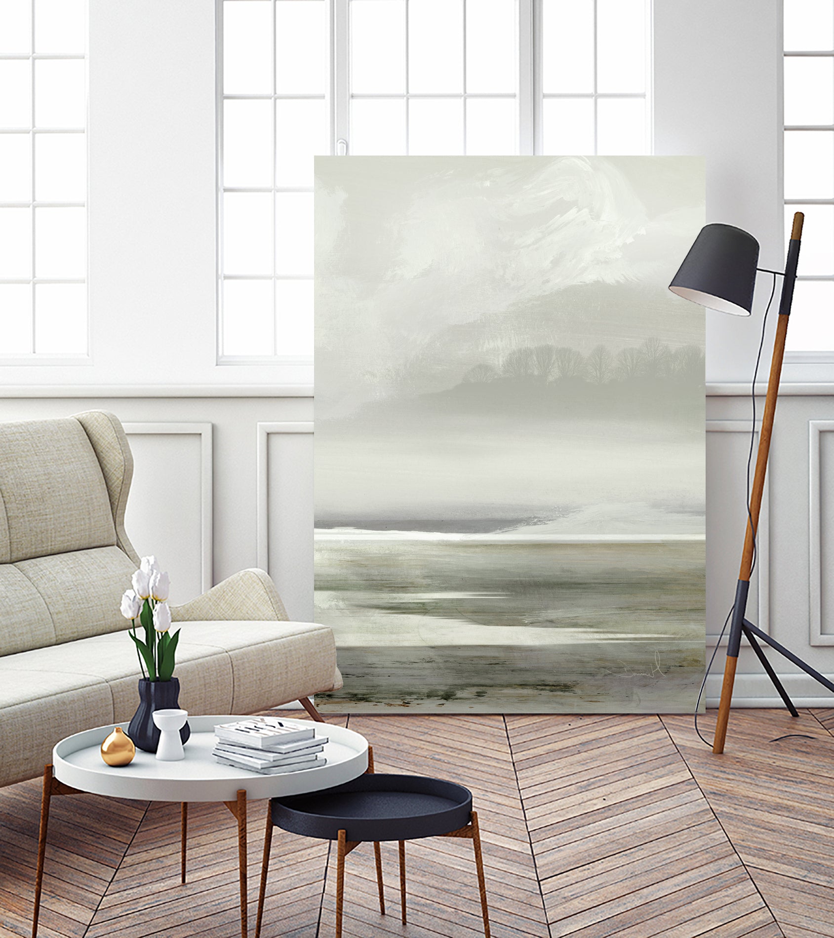 Lakes No2 by Dan on GIANT ART - illustration dan hobday