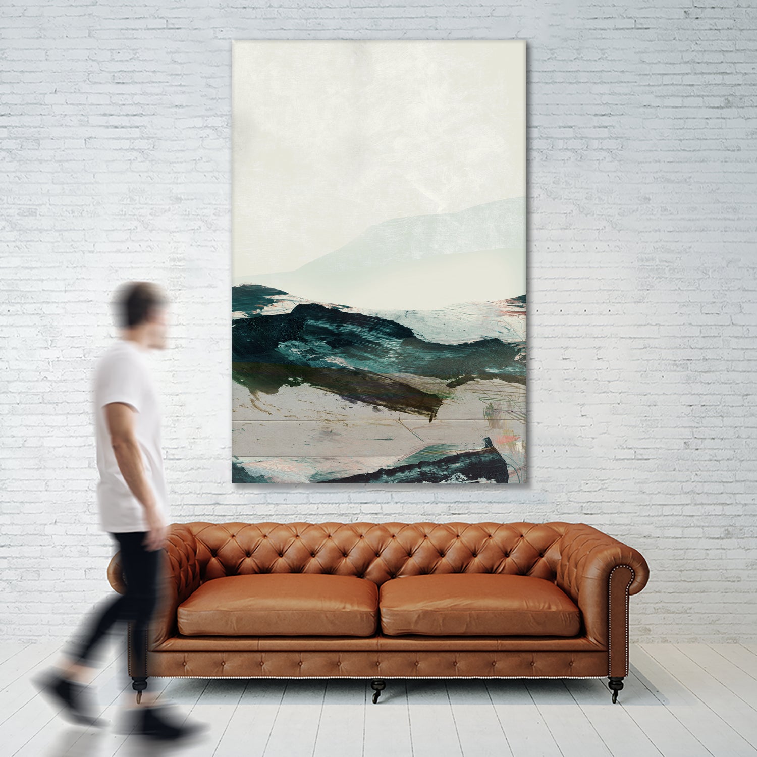 Mountains No2 by Dan hobday on GIANT ART - abstract