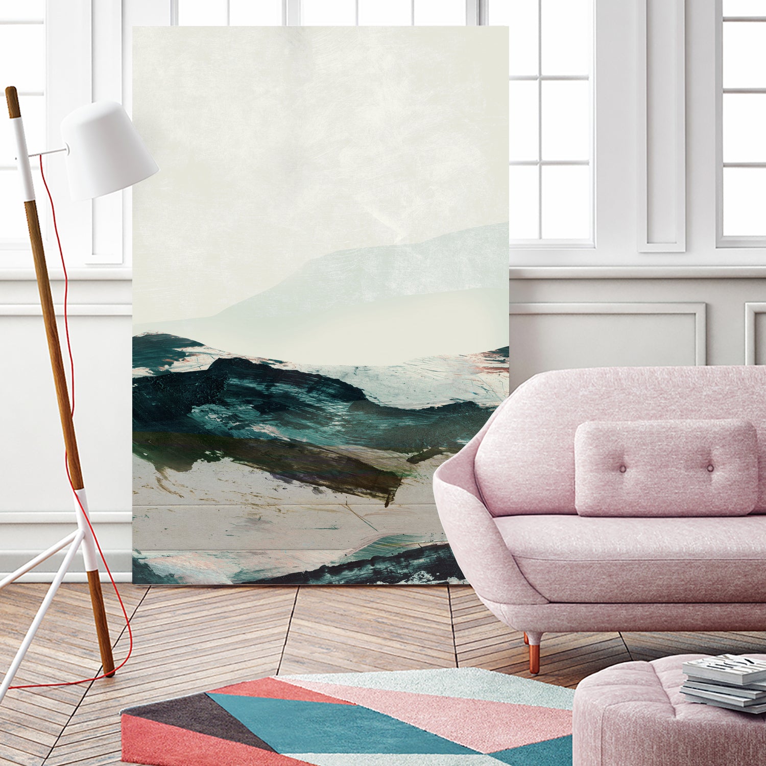 Mountains No2 by Dan hobday on GIANT ART - abstract