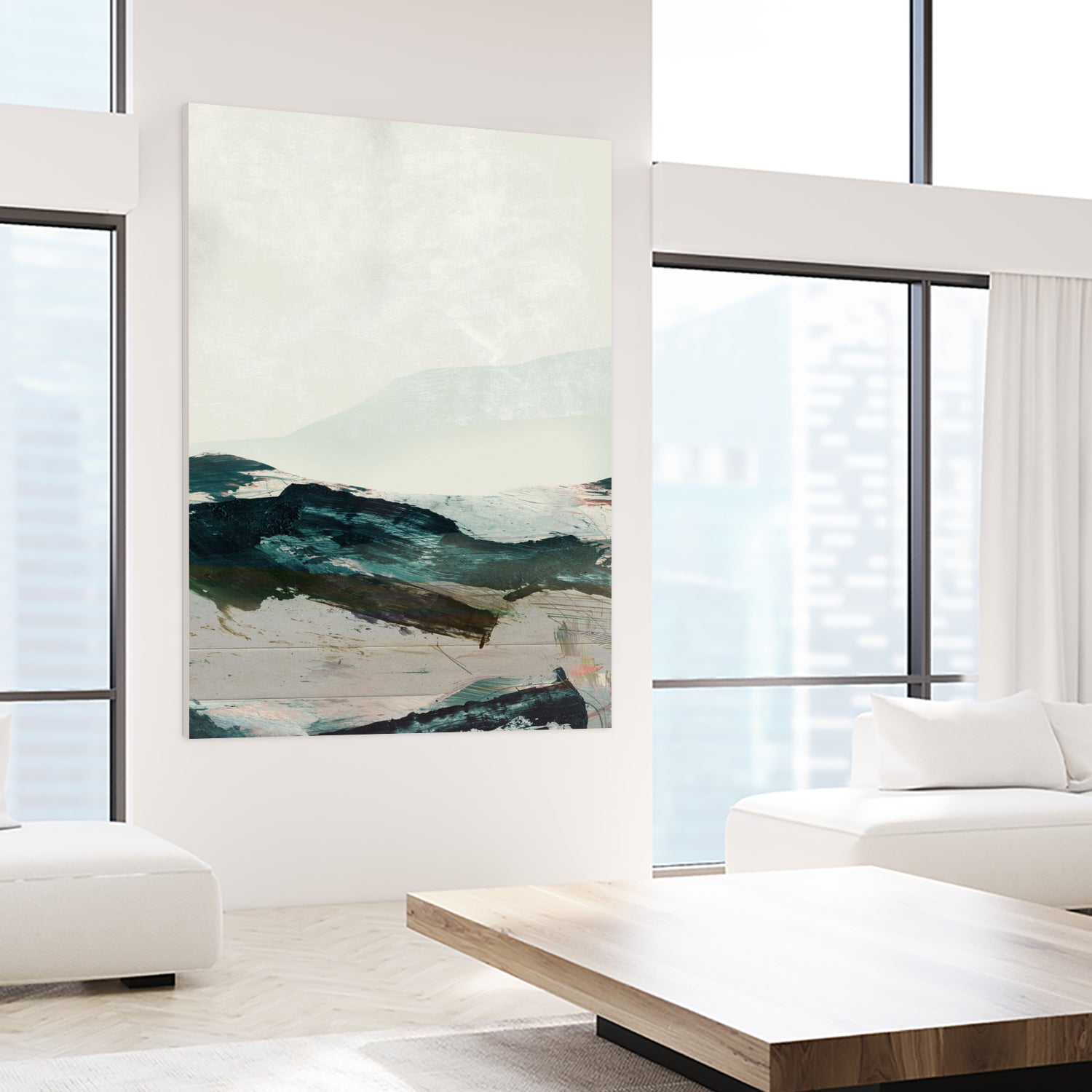 Mountains No2 by Dan hobday on GIANT ART - abstract