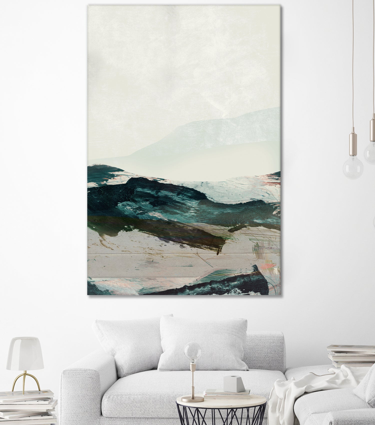 Mountains No2 by Dan hobday on GIANT ART - abstract