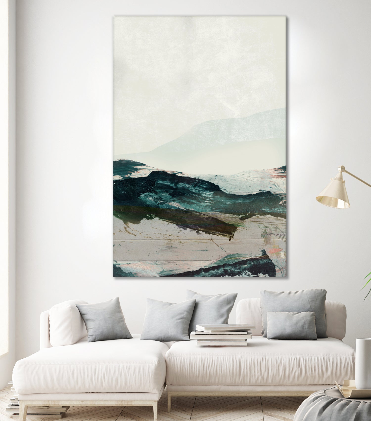 Mountains No2 by Dan hobday on GIANT ART - abstract