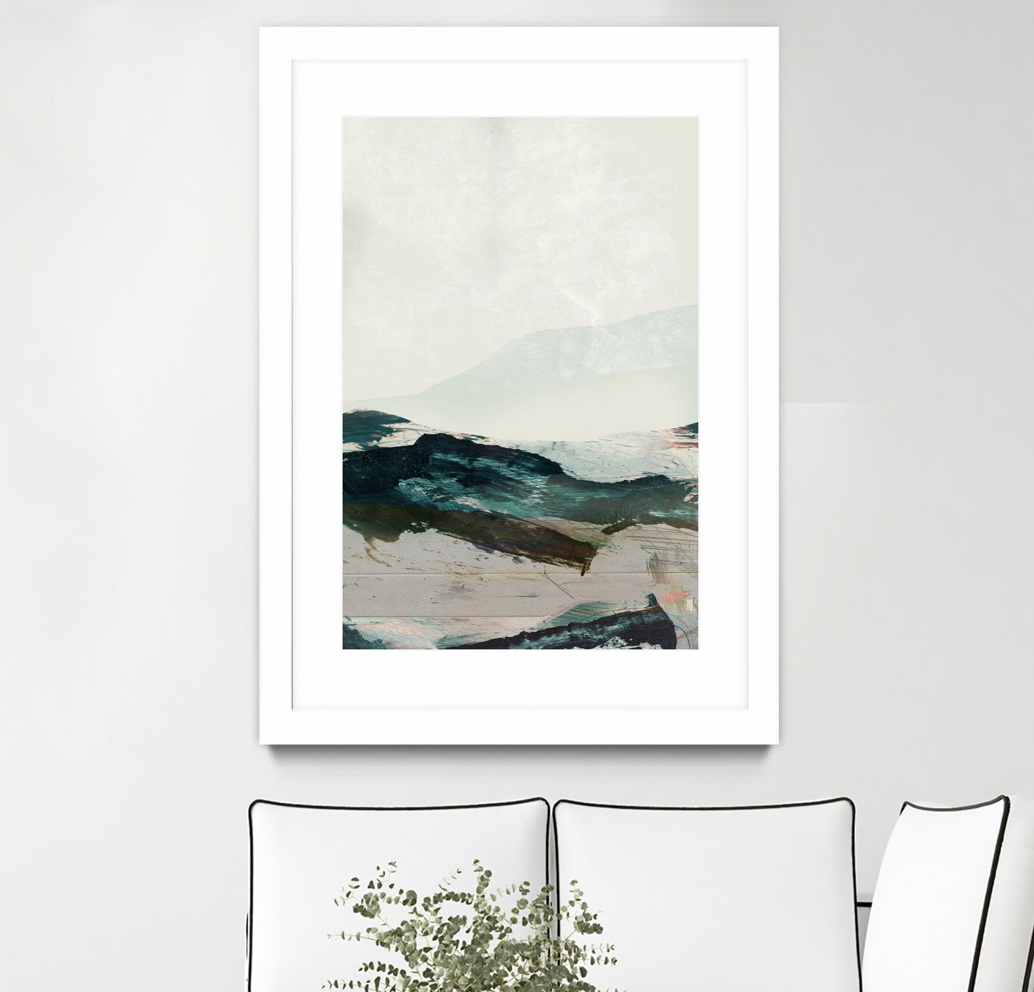 Mountains No2 by Dan hobday on GIANT ART - abstract